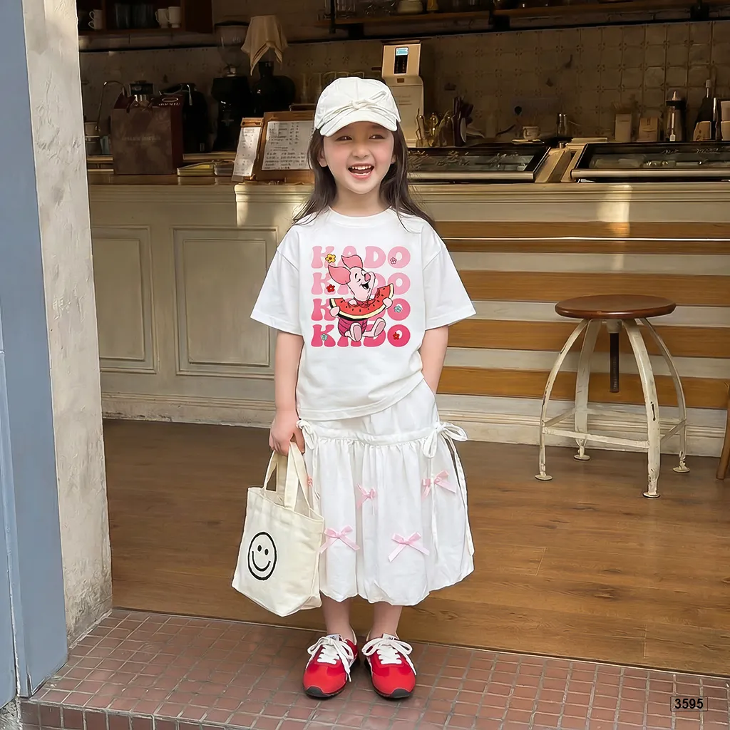 Áo thun cotton trẻ em phong cách Hàn Quốc Kado 3595_thumbnail_2