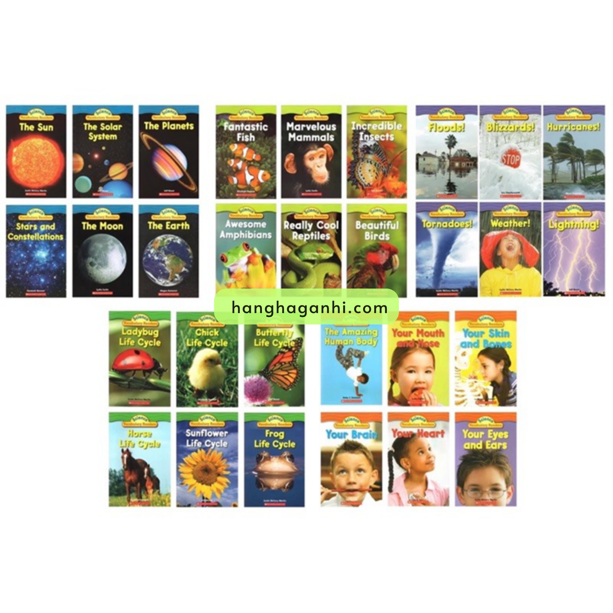 Science Vocabulary Readers - Bộ 34 cuốn sách Khoa học Tiếng Anh cho bé, nhập khẩu nguyên seal, có file nghe_thumbnail_0