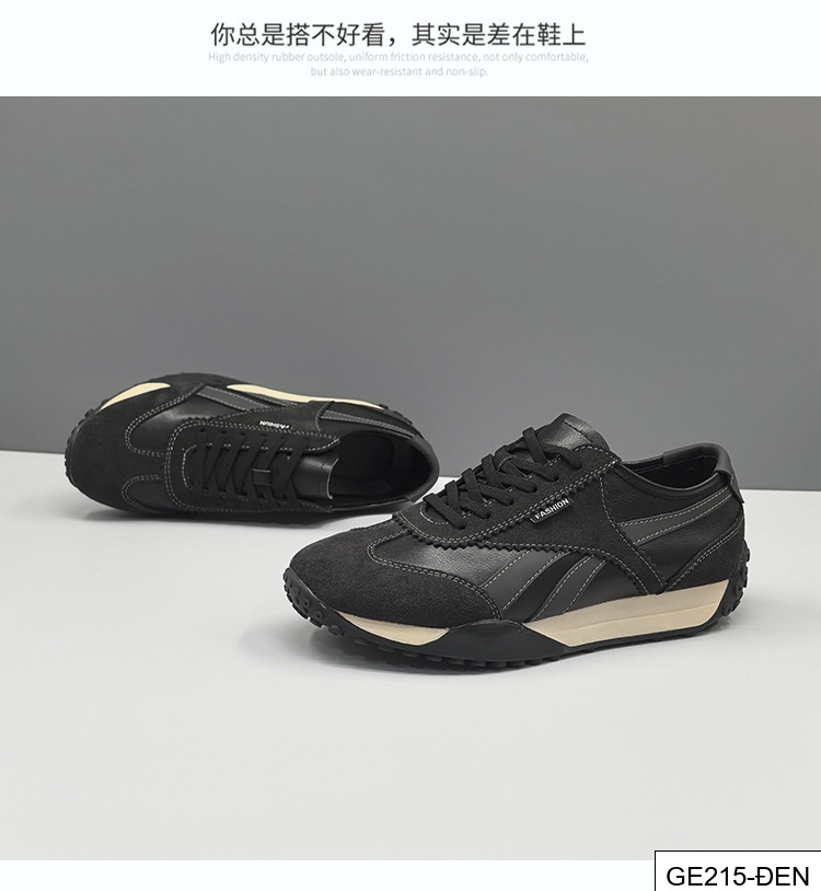 GE215 - Giày thường dành cho nam giới, giày thể thao da thật, giày nam hợp thời trang, giày nam phong cách Hàn Quốc da bò lớp đầu tiên, giày nam châu Âu_thumbnail_18