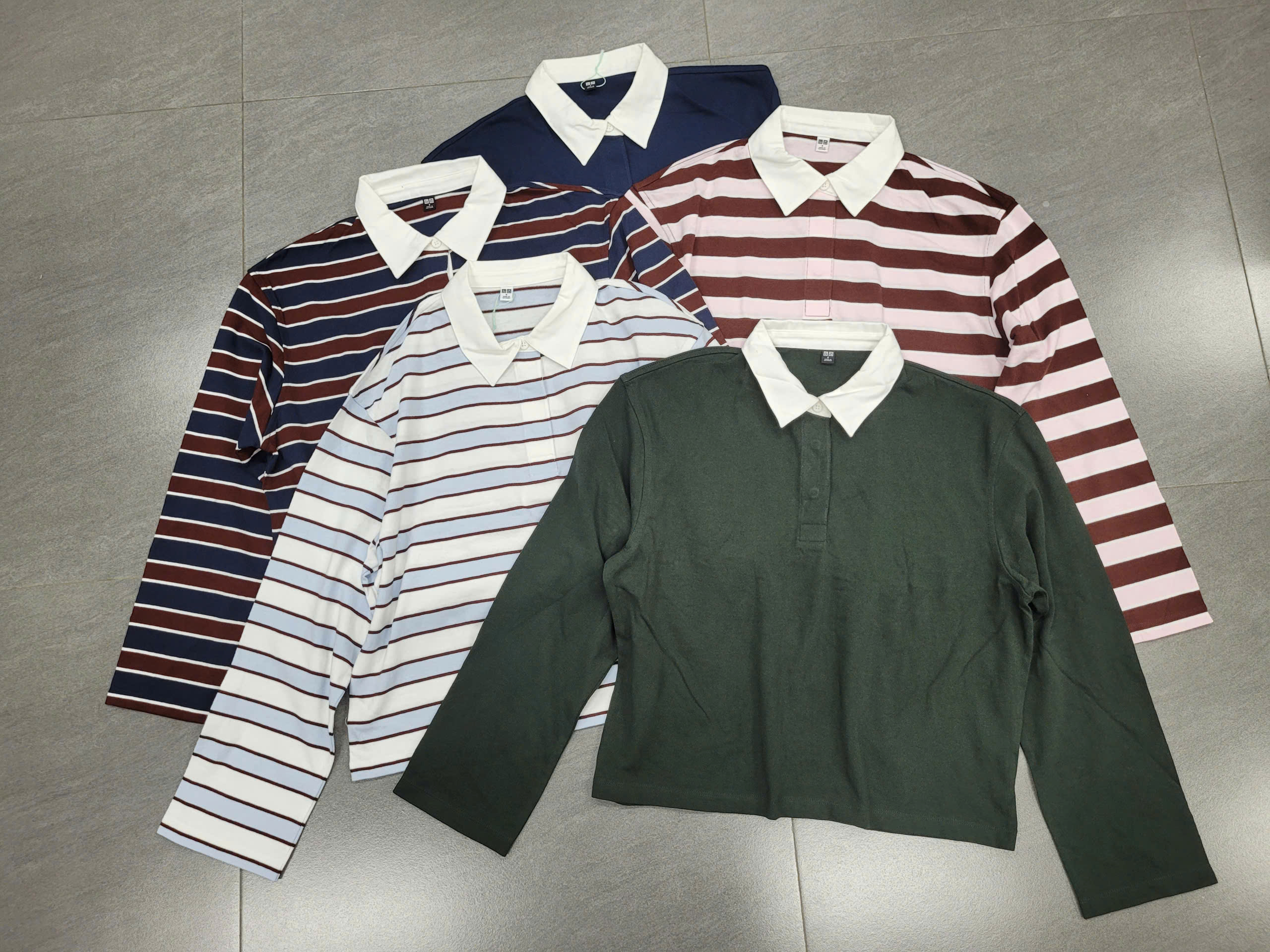 A681 ÁO THUN TAY DÀI 5 MÀU