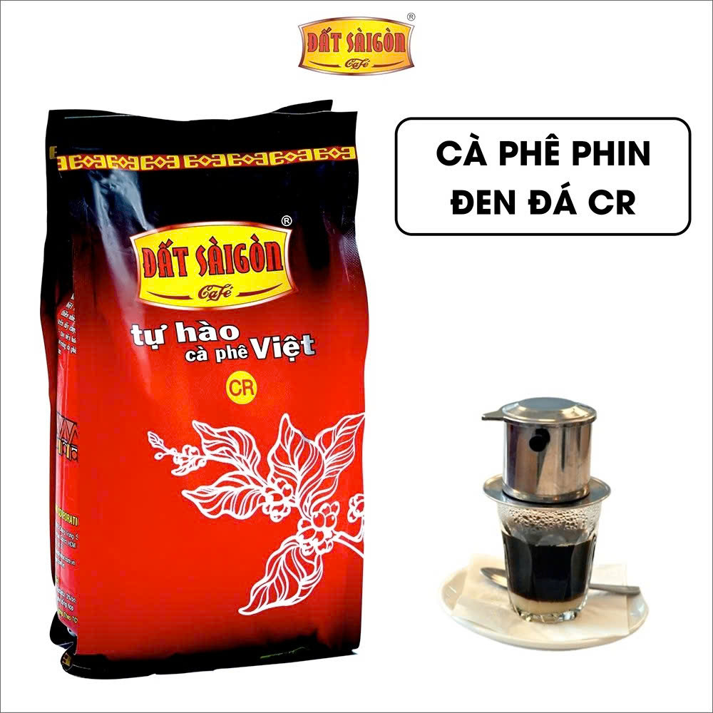 CR- 500g Cà Phê Hạt Culi + Robusta Caramen, Bơ Pháp Pha Phin Đen Đá của Đất Sài Gòn Cafe phù hợp cho giới trung niên theo Gu truyền thống hoặc pha café sữa đá_thumbnail_2