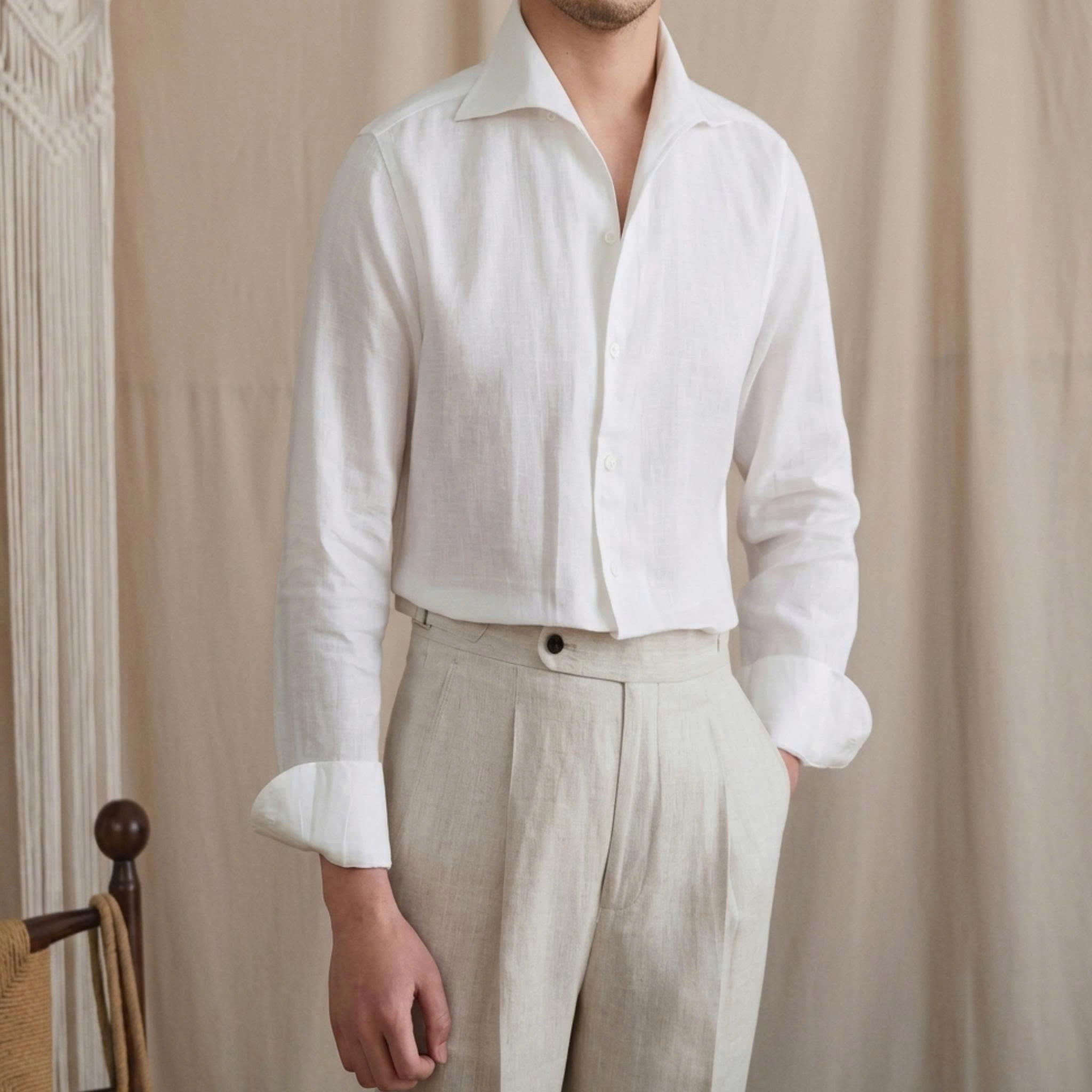 Sơ Mi Linen Cổ Button Down Ẩn Season 2_thumbnail_4