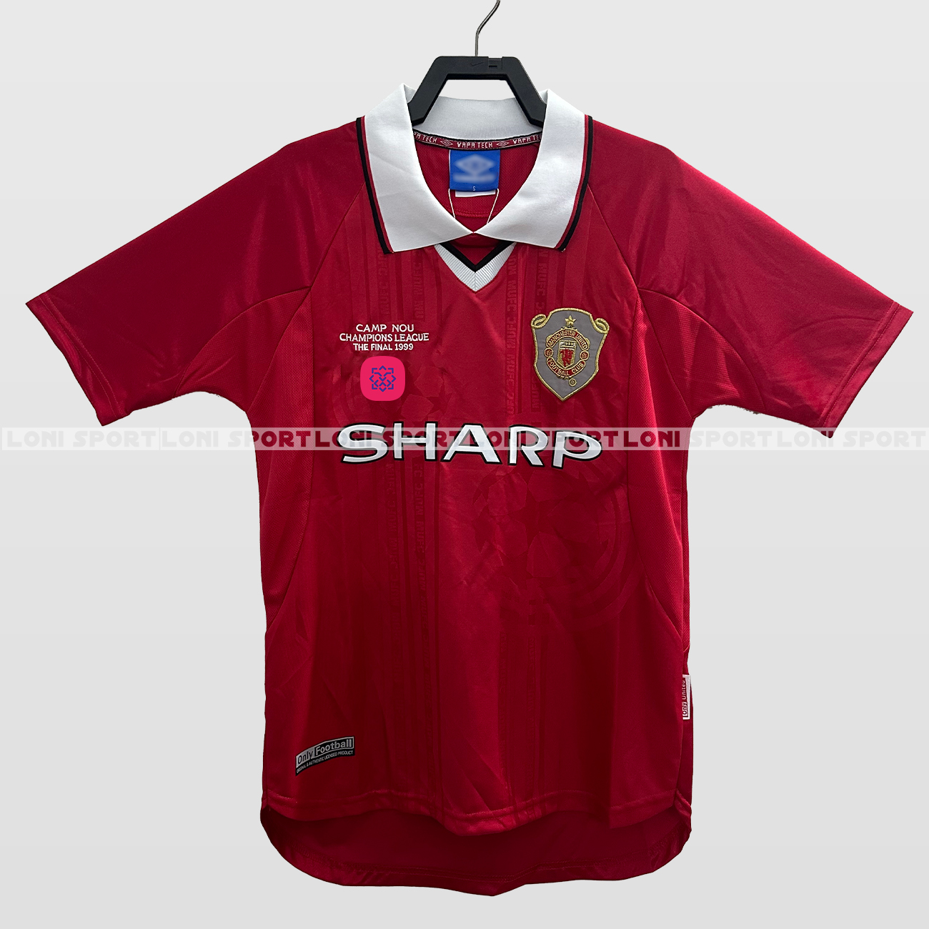 Áo Retro MU sân nhà đỏ 1999/2000_thumbnail_1
