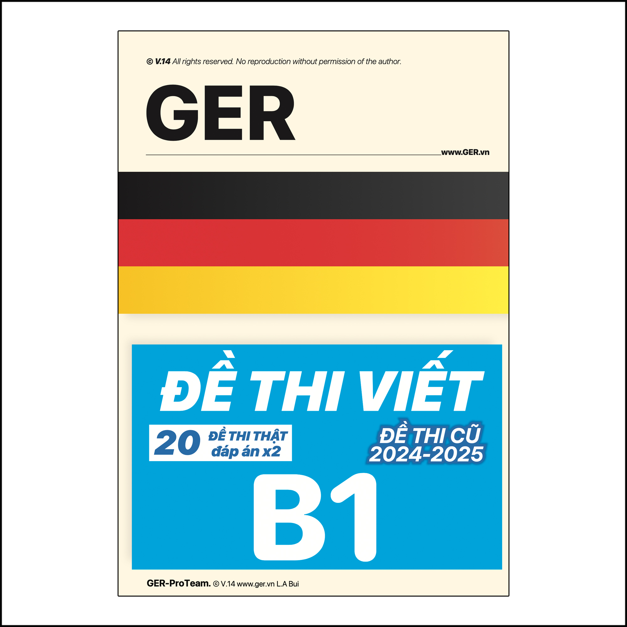 Đề Thi Viết Tiếng Đức B1