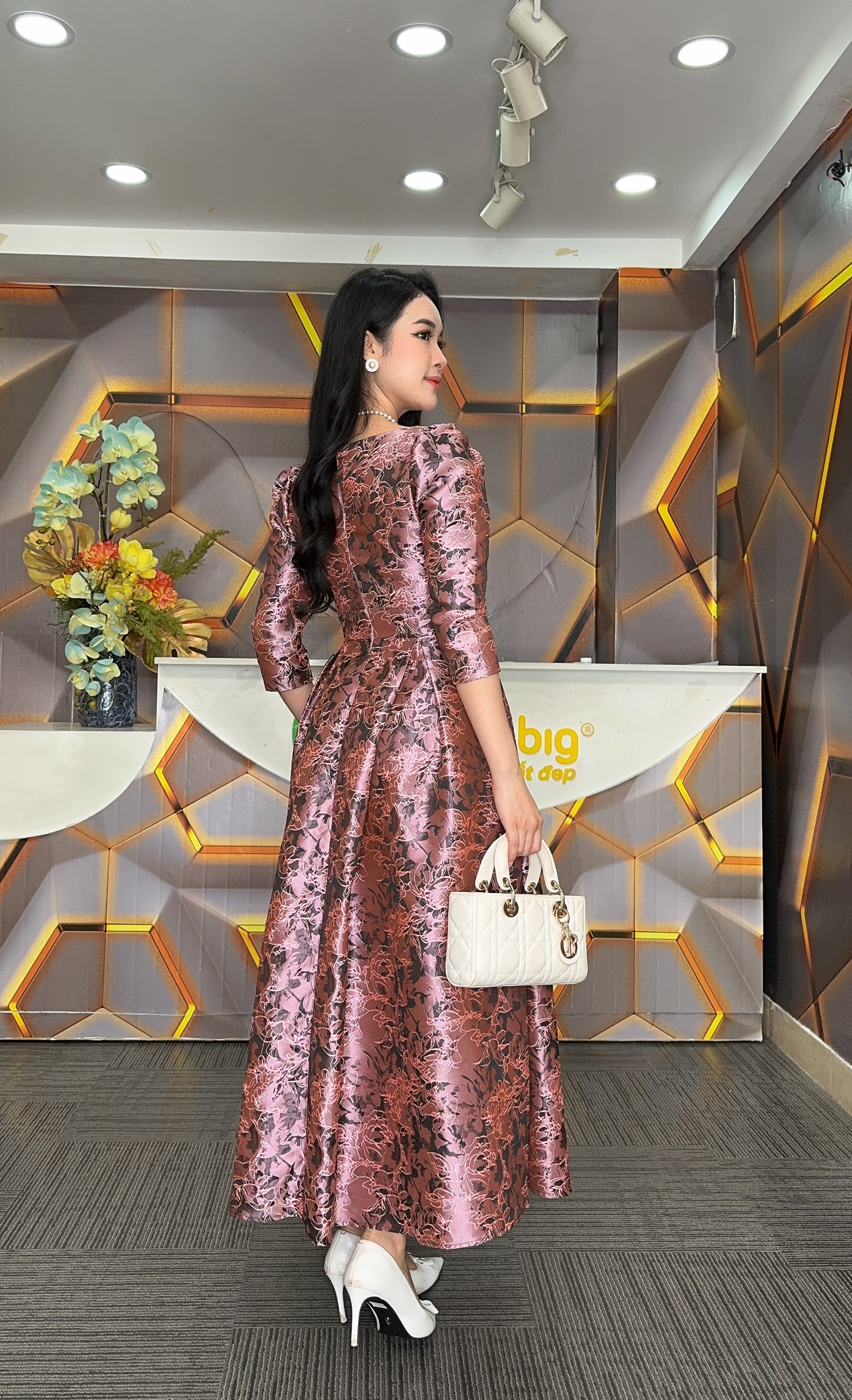 Đầm xòe - Y1371 - Thương hiệu Zonbig_thumbnail_2