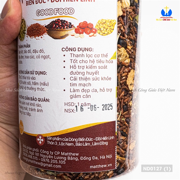 Trà thảo dược gạo lứt táo đỏ 600g - Dòng Biển Đức_thumbnail_1