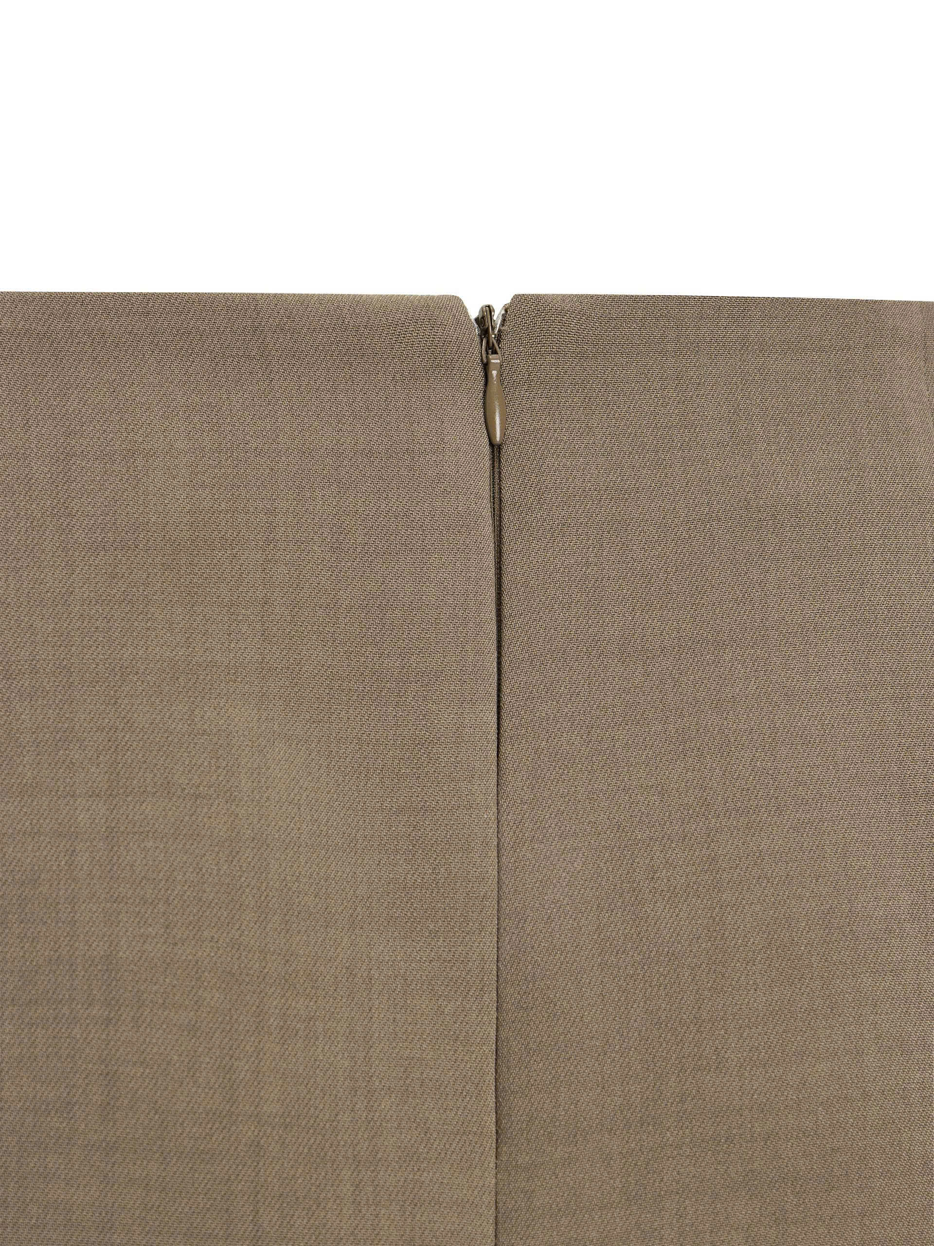 BIGSIZE NỮ - Chân váy dáng A phối hoa dành cho nàng béo từ 55-90kg V-CV040_thumbnail_2