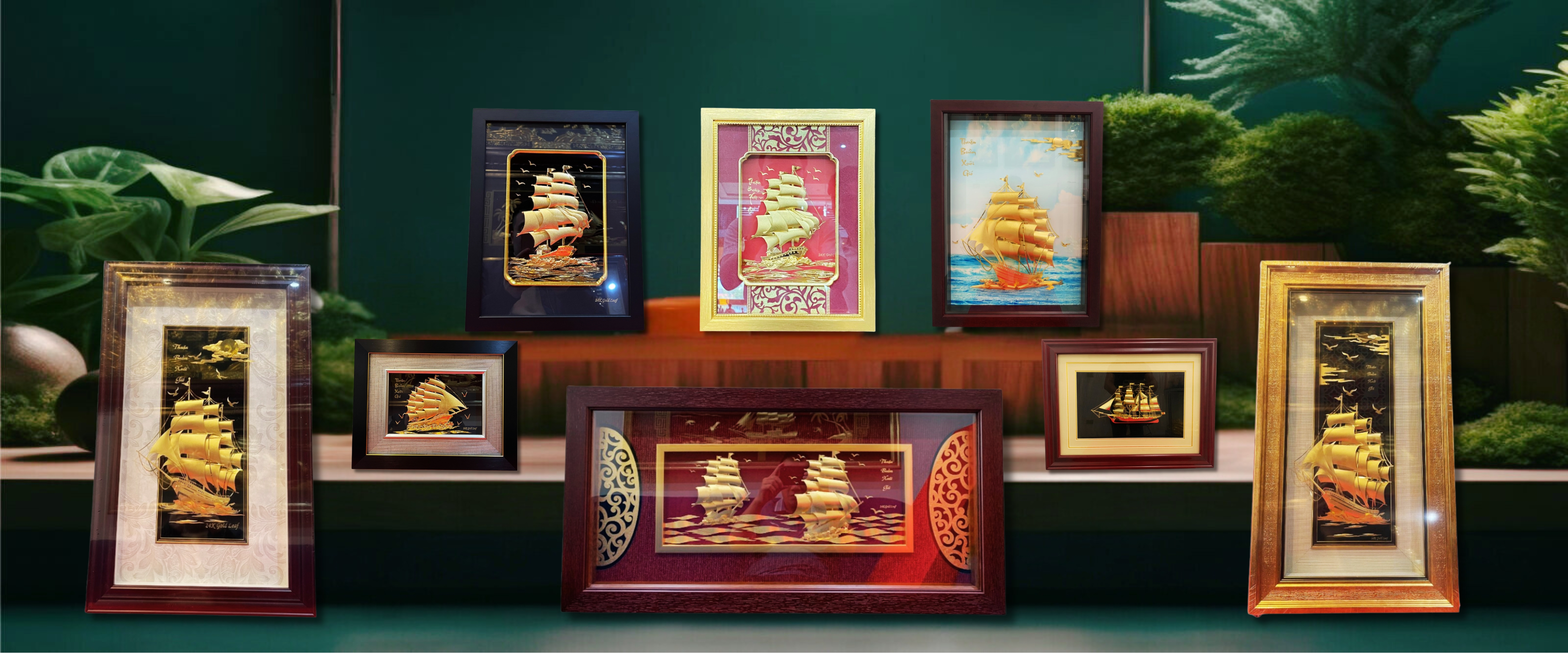 tranh-thuan-buom-xuoi-gio-ma-vang-24k