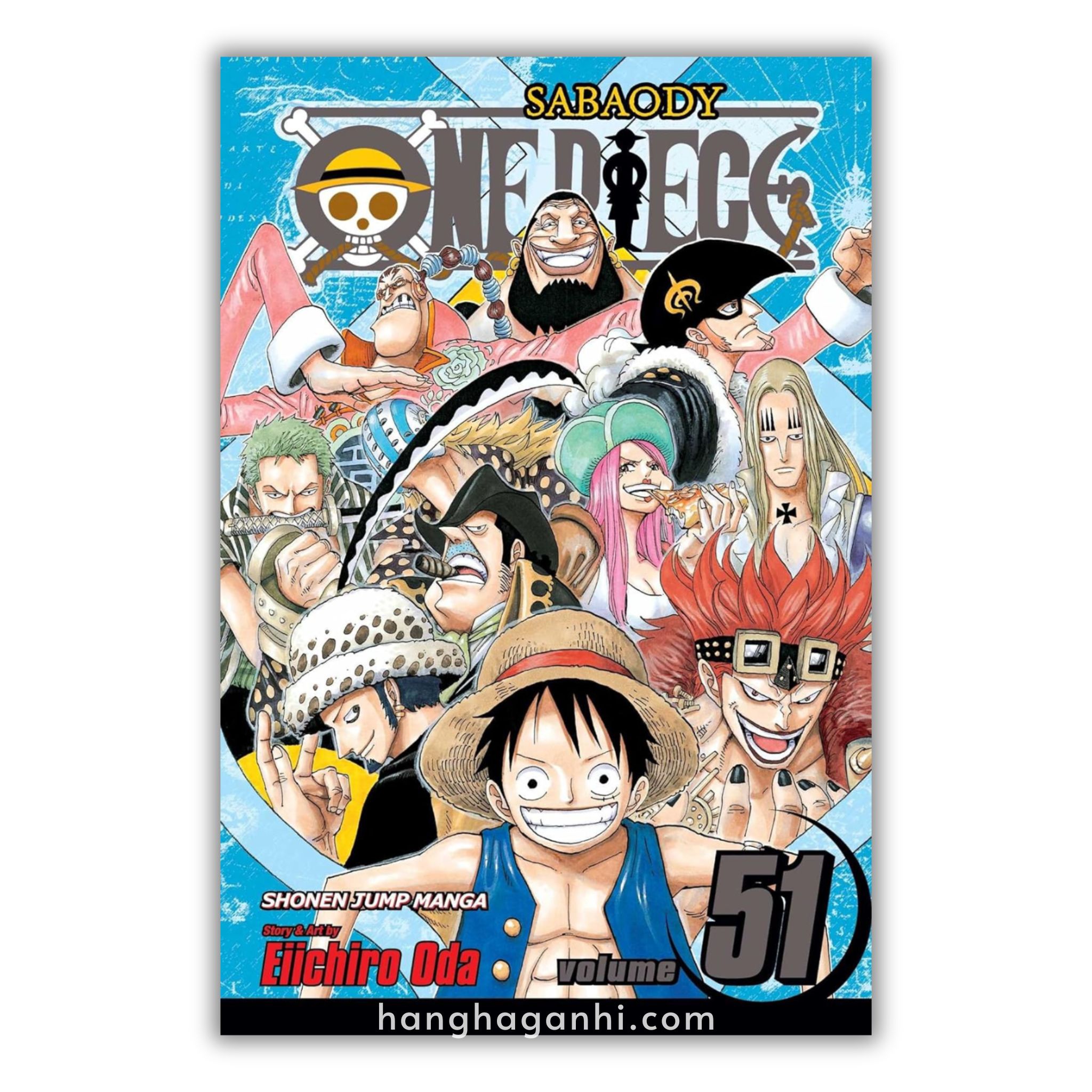 [TIẾNG ANH] - Truyện Tranh One Piece- Đảo Hải Tặc Phần 5 ( Vol 49-60)_thumbnail_3