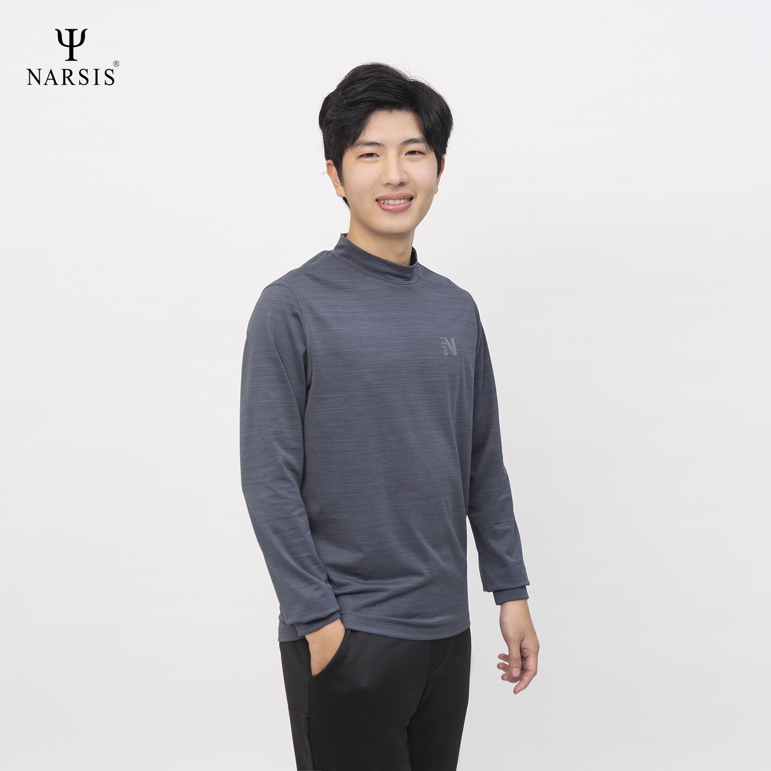 ÁO THU ĐÔNG NAM D0035 NARSIS CHẤT LIỆU THOÁNG MÁT, DỄ CHỊU, THOẢI MÁI CẢ NGÀY, DỄ VẬN ĐỘNG_thumbnail_2