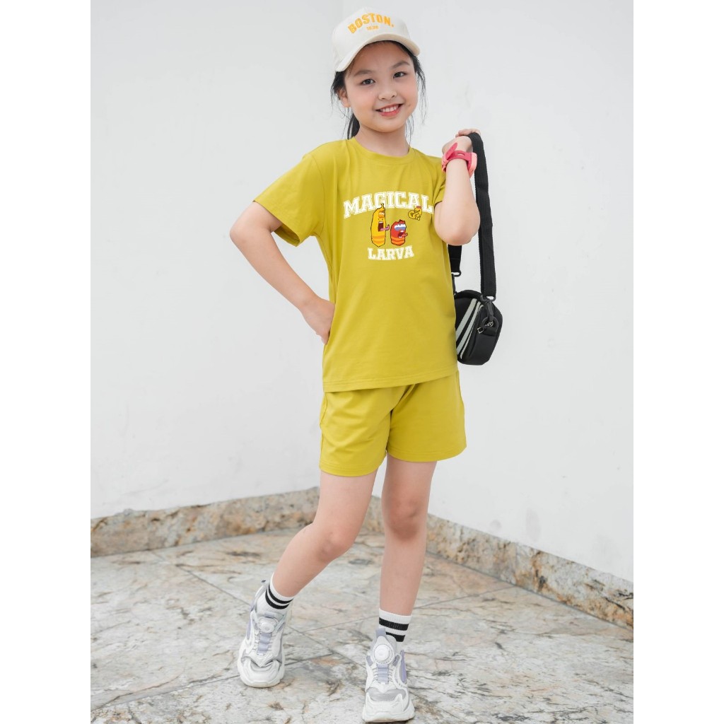 Bộ quần áo bé gái in hình nhiều mẫu - Loza G0171_thumbnail_6