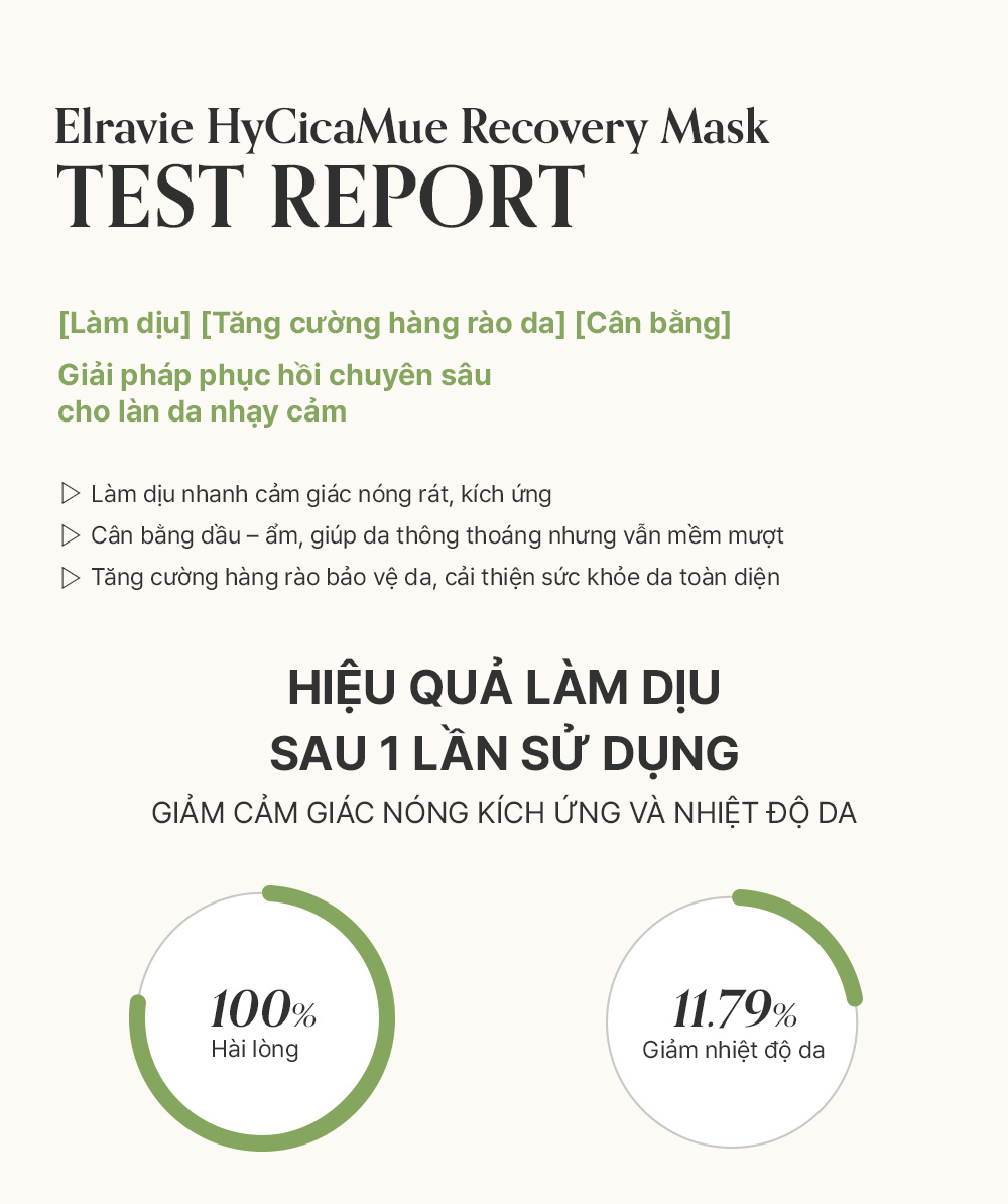 Mặt nạ phục hồi, giảm kích ứng, làm sáng elravie HyCicaMue Recovery Mask 25ml/miếng_thumbnail_6
