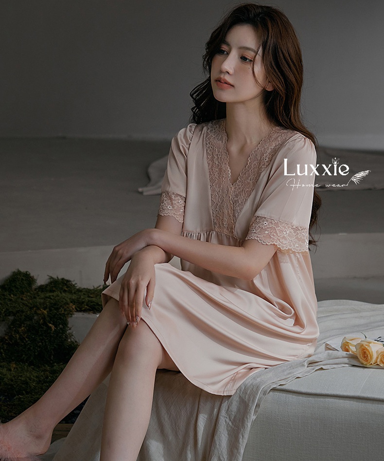 V06 Váy ngủ suông cổ V phối ren_thumbnail_14