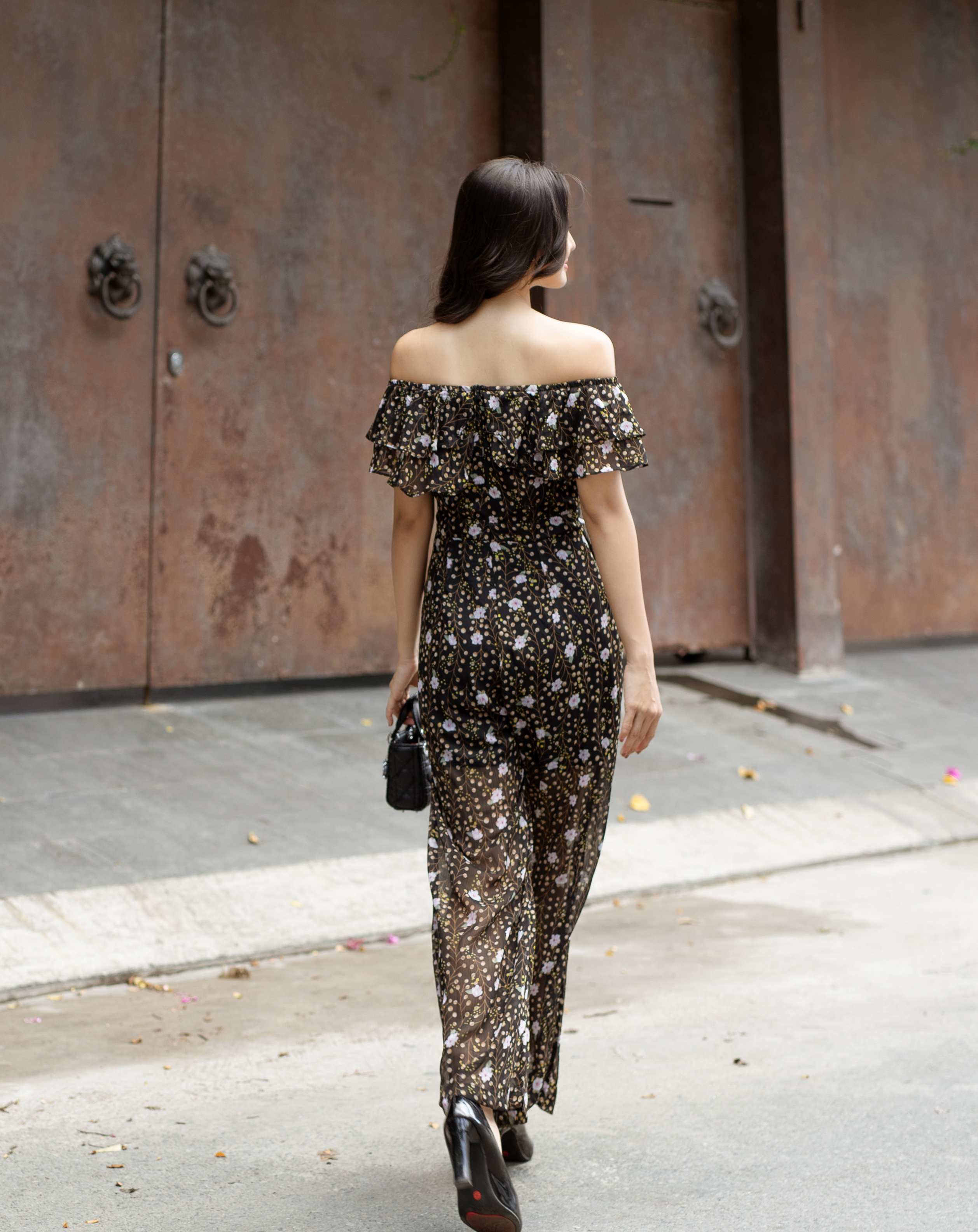 Jumpsuit ống rộng bèo ngực mặc 2 kiểu_thumbnail_5