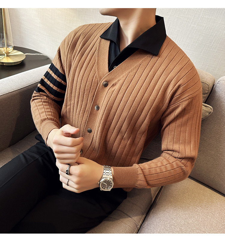 PA25 – Áo len cardigan nam phối màu phong cách hiện đại_thumbnail_9