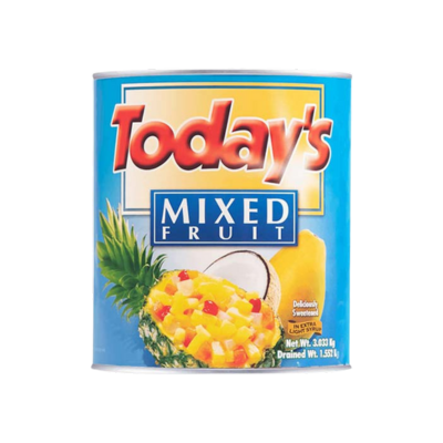 TODAYS MIXED FRUIT COCKTAIL 3.033KG