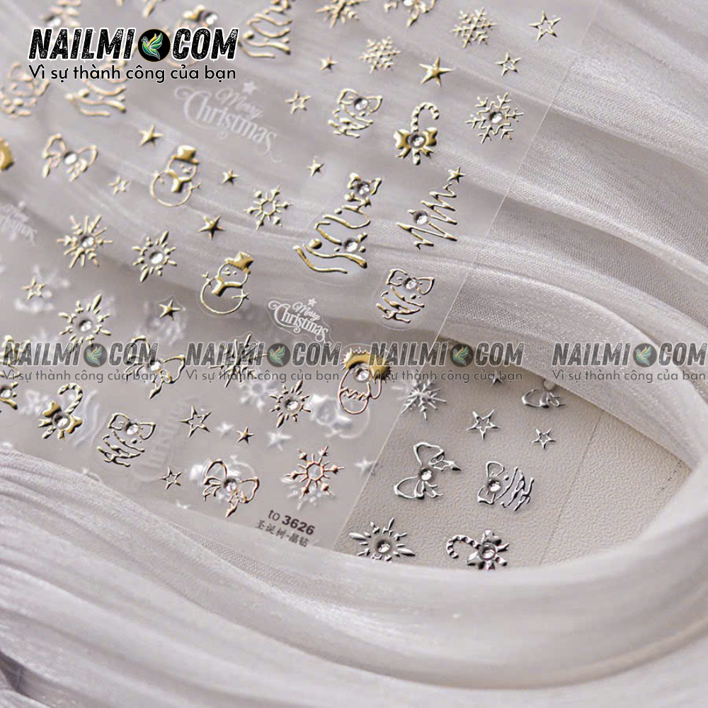 Sticker nail noel to3626 gold