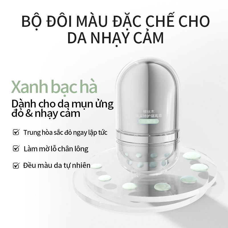 Xanh (da nhạy cảm)