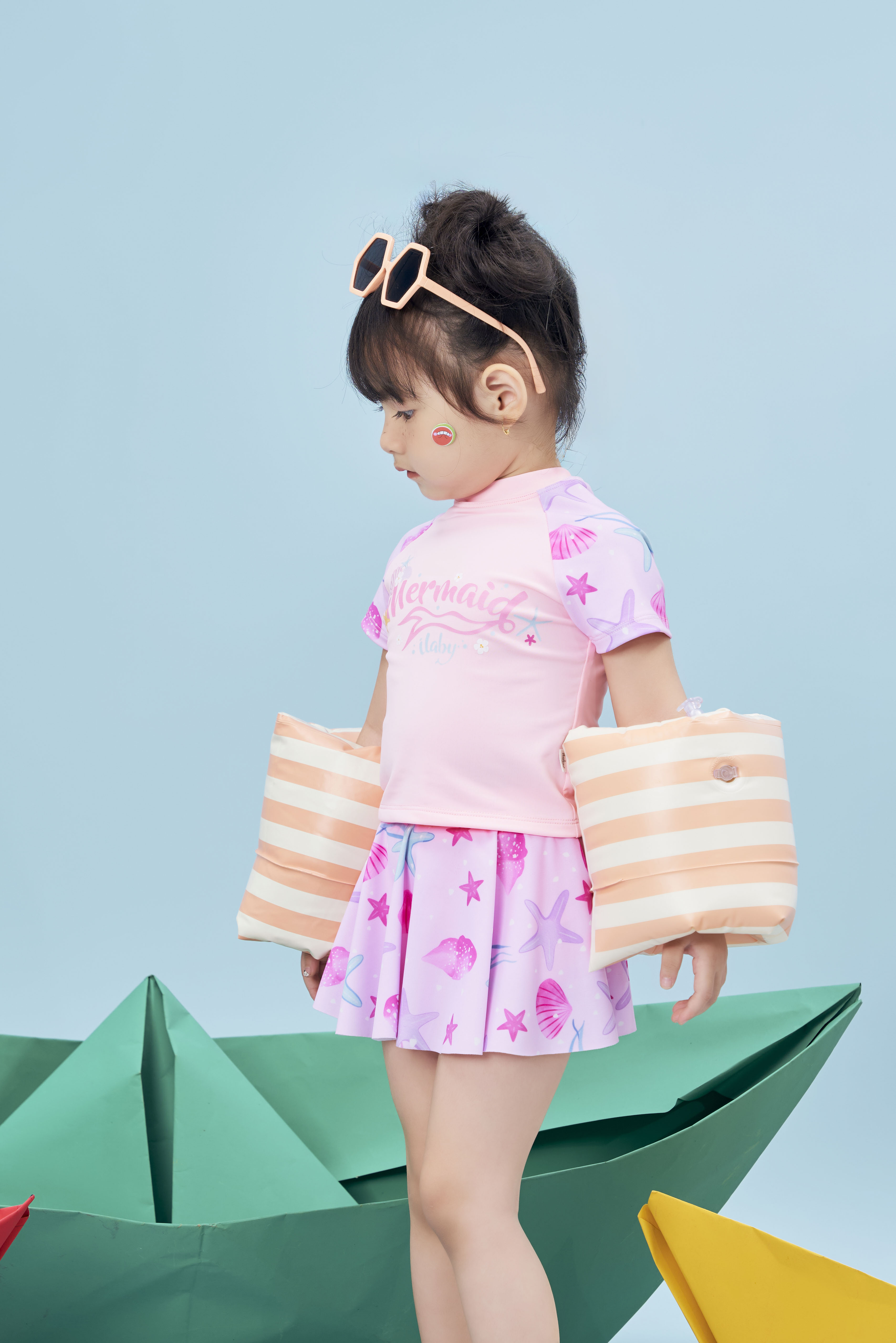 Bộ bơi quần váy xoè in hoạ tiết_thumbnail_9