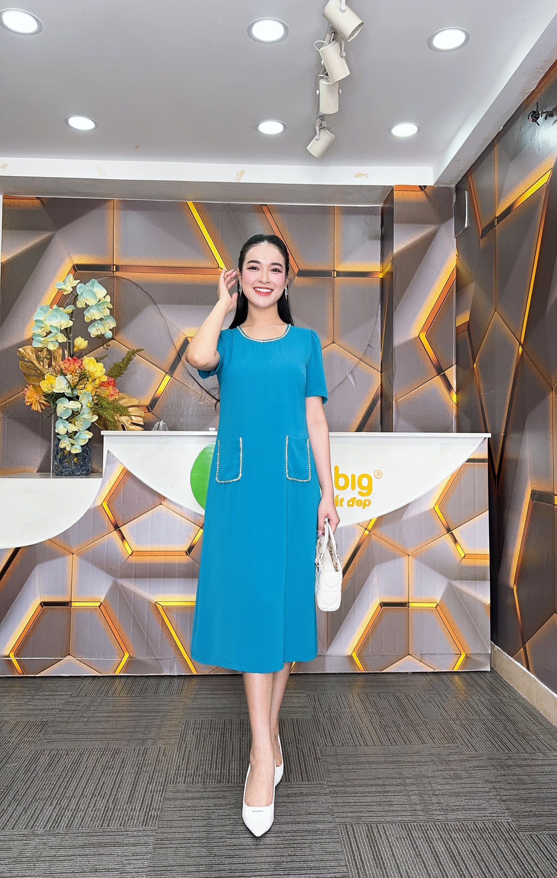 Đầm suông - Y1797 - Thương hiệu Zonbig_thumbnail_7