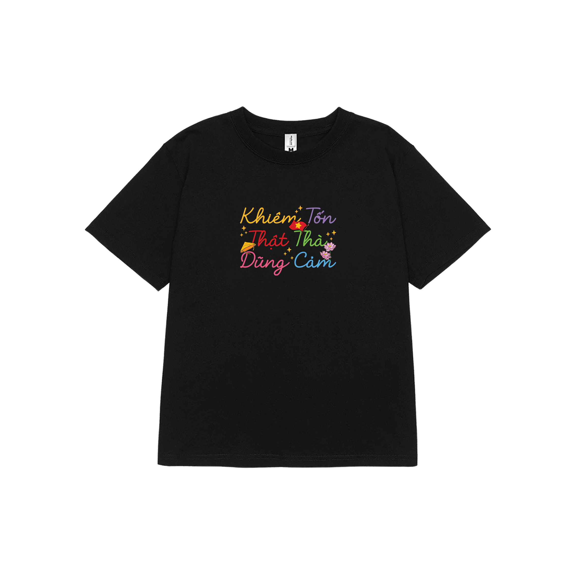 Áo baby tee ôm eo Việt Nam tôi yêu 2129 Miucho cổ tròn vải cotton 4c co giãn thoáng mát in mix_thumbnail_8