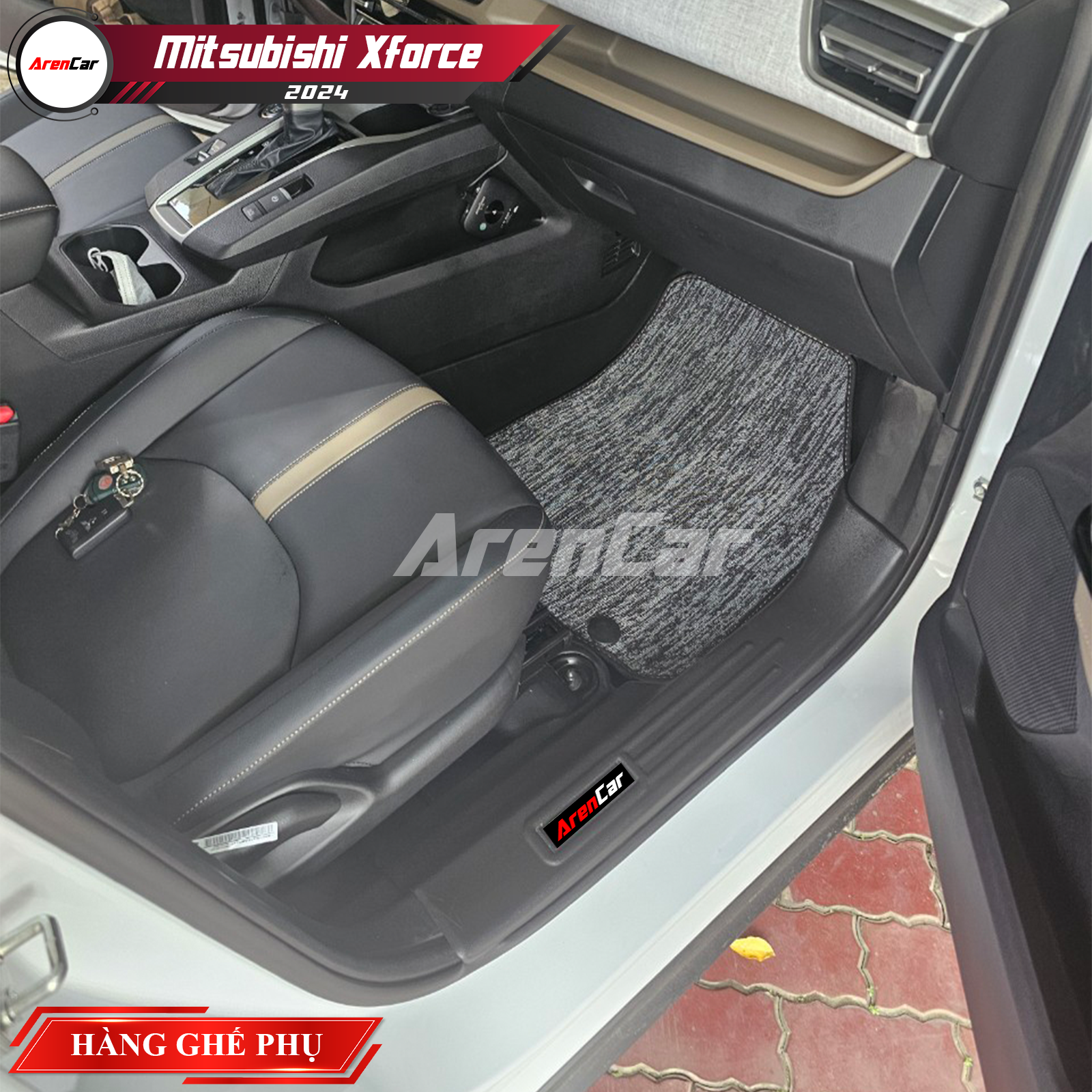 [Aren Car] Thảm Lót Sàn Ô Tô TPE Khuôn Đúc Mitsubishi Xforce_thumbnail_5