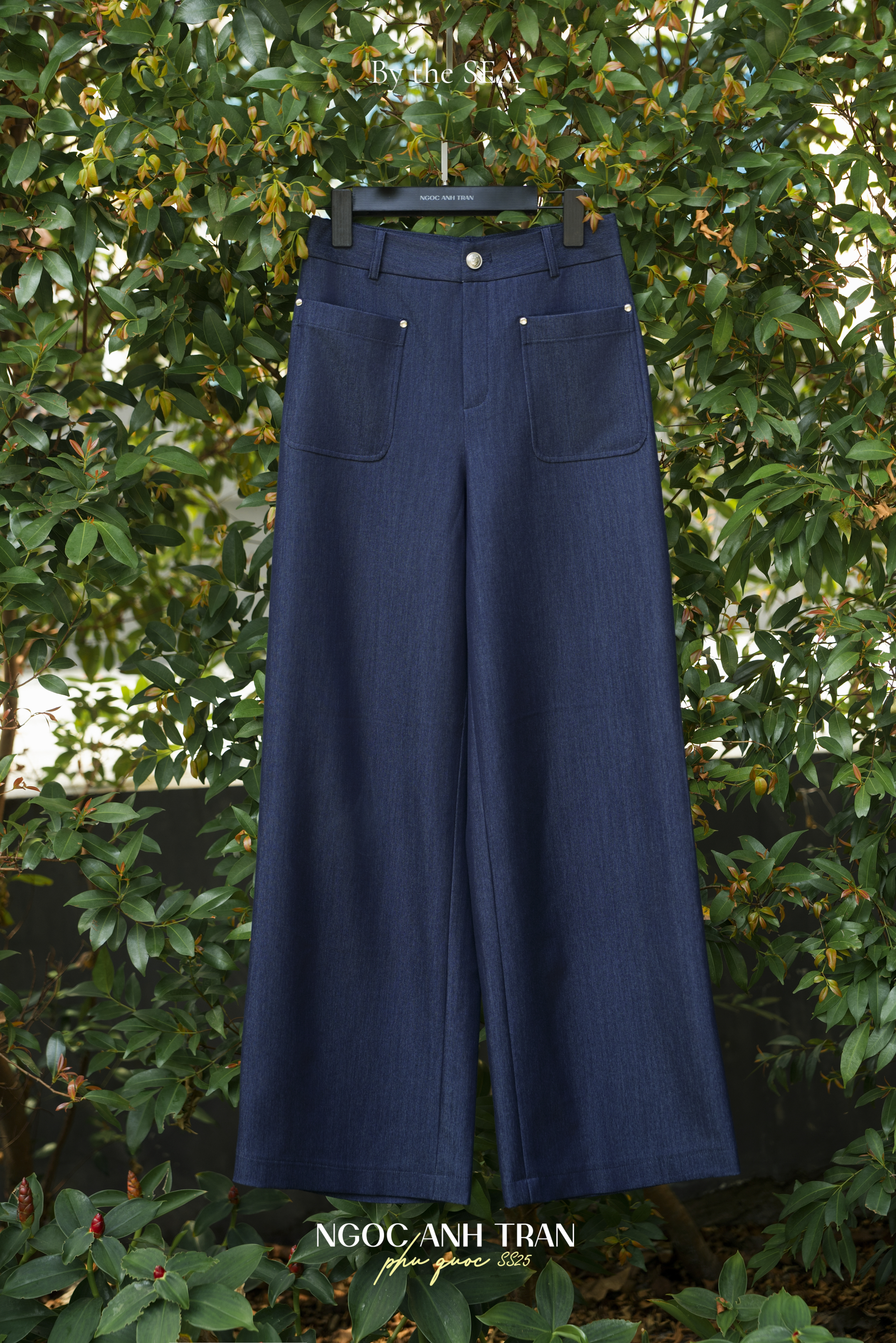 Q040 - Quần denim dáng suông