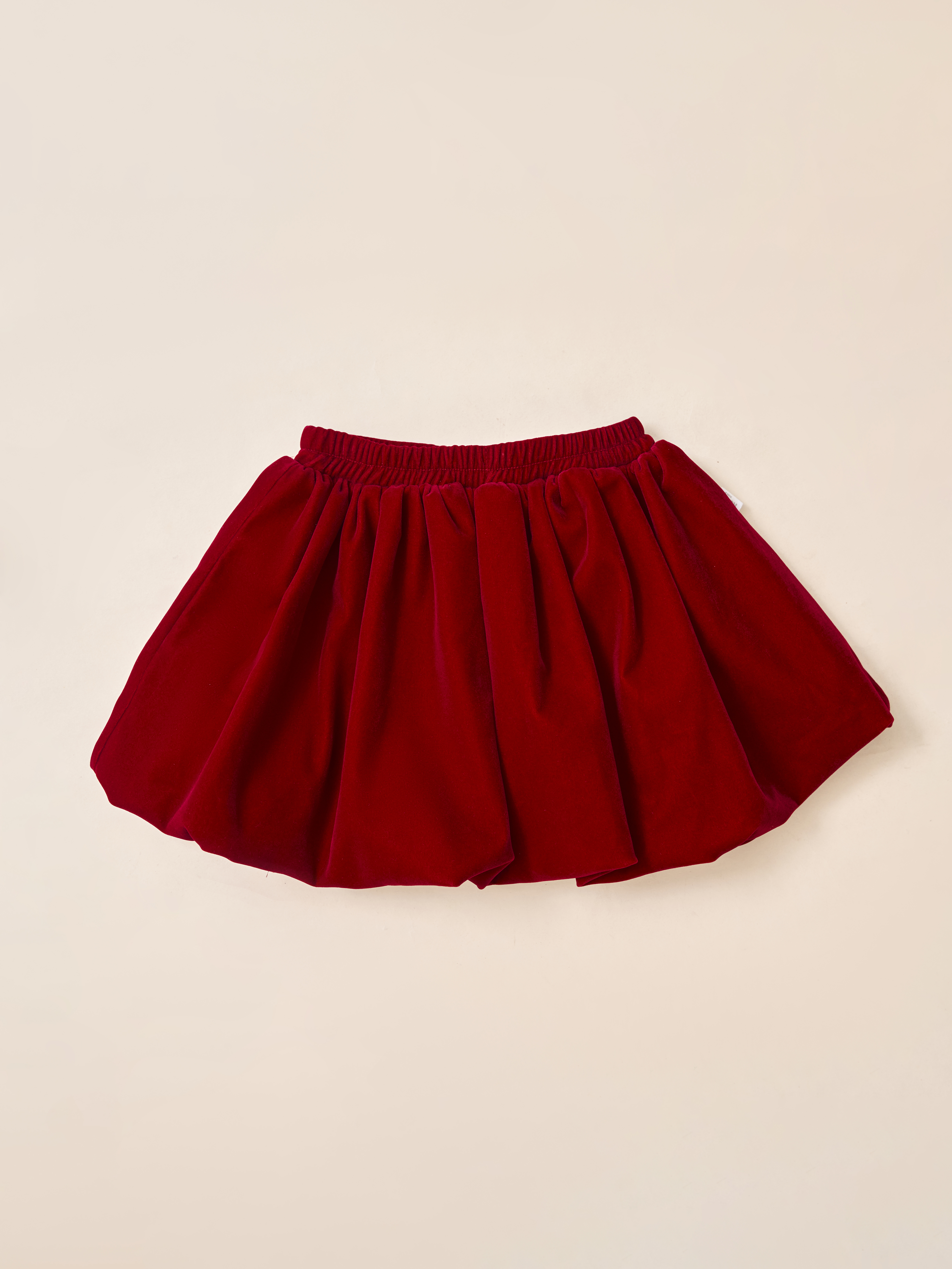 Chân váy nhung bí ngô