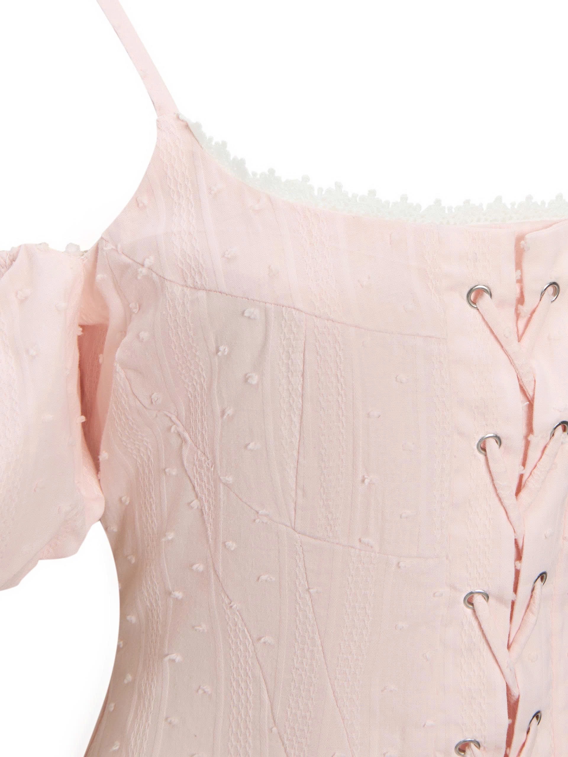 BIGSIZE- Đầm kiểu phối dập ly V-DA185_thumbnail_5