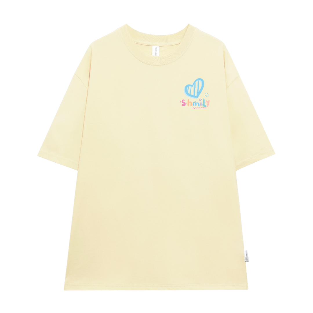 Áo thun cặp nam nữ đôi form rộng vải cotton co giãn thoáng mát ATD1666 Miucho in mix_thumbnail_7