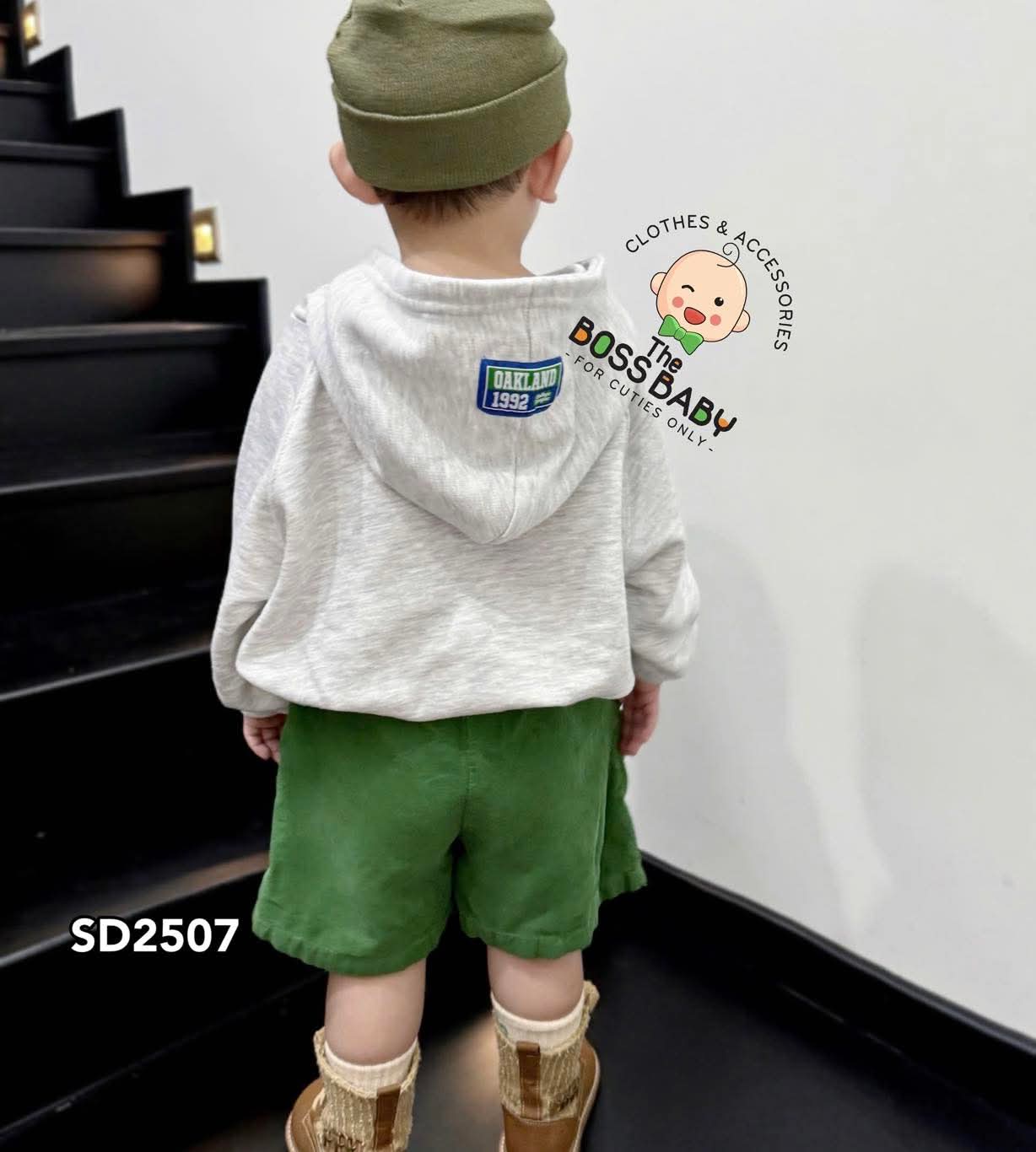 Set bộ nỉ mũ quần kaki xanh ghi OAKLAND_thumbnail_1