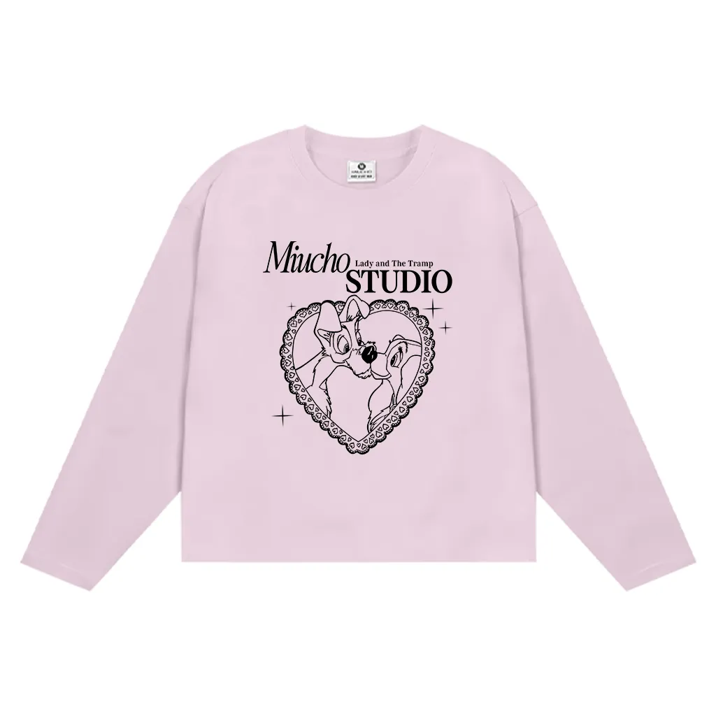 Áo thun boxy tay dài classic style 2640 Miucho chuẩn form tôn dáng vải cotton thoáng mát co giãn_thumbnail_12