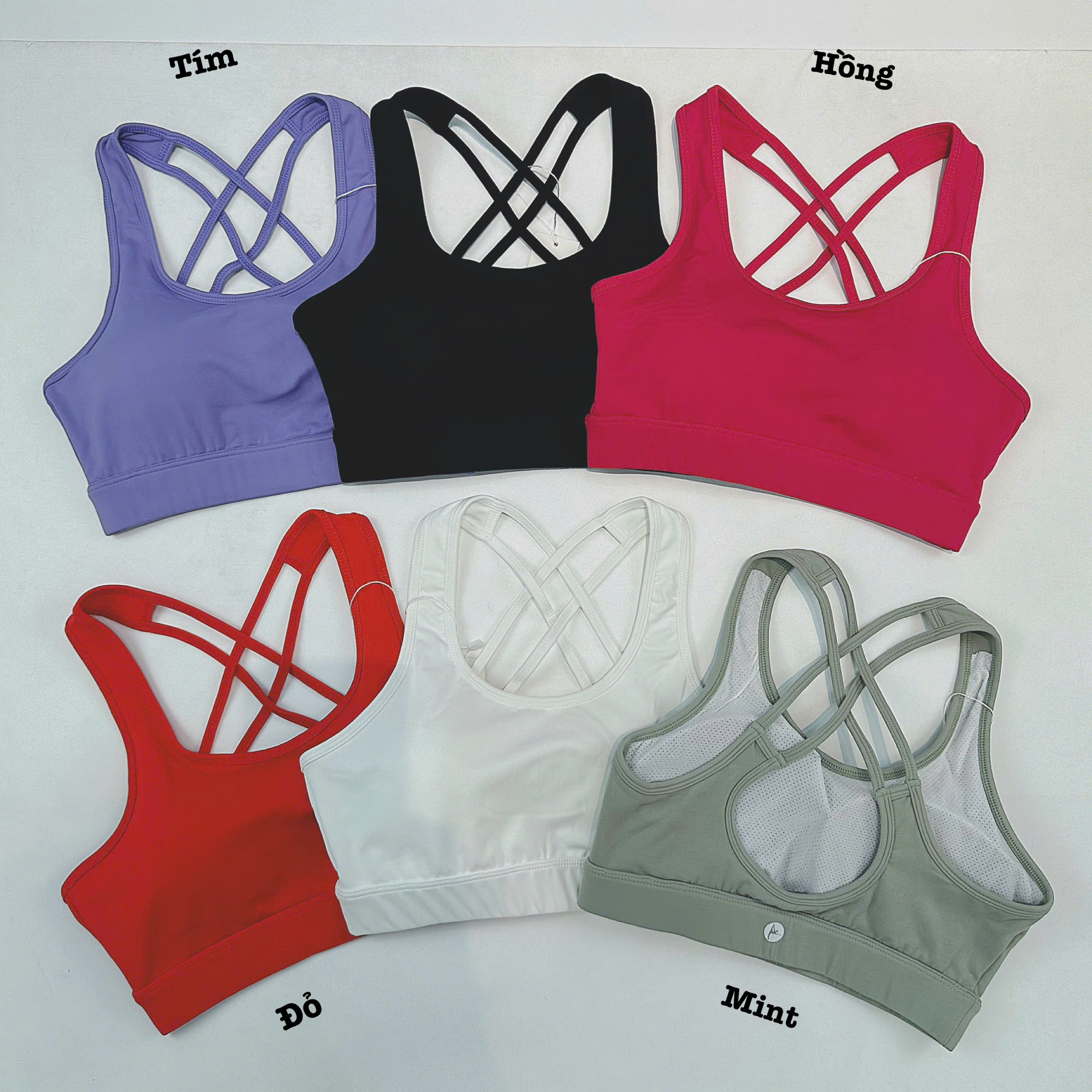 Áo Bra Thể Thao Nữ Dây Chéo