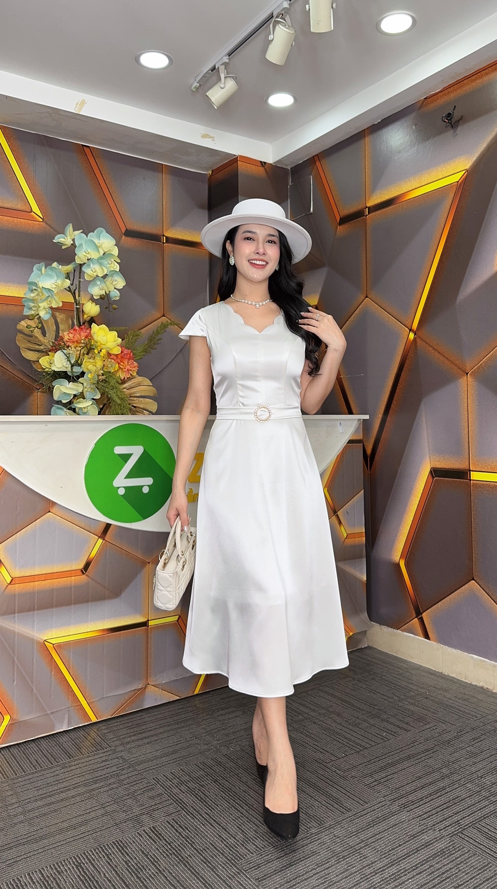 Đầm xòe - Y1913 - Thương hiệu Zonbig_thumbnail_5