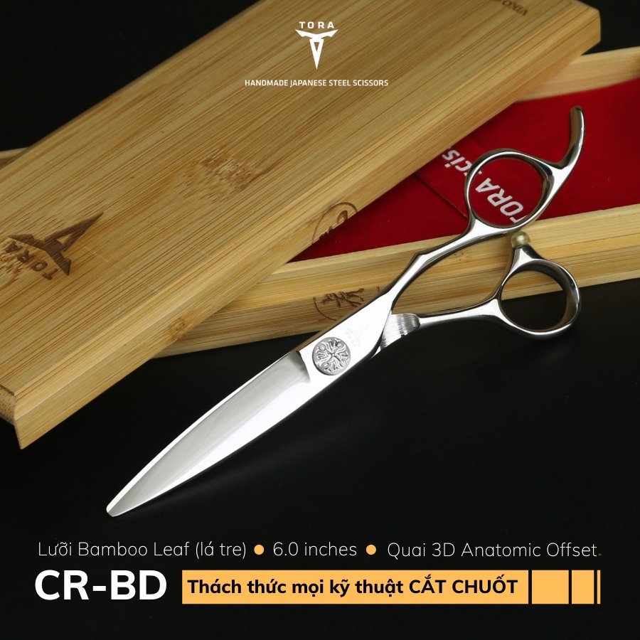 Kéo chuốt tóc Tora CR-BD