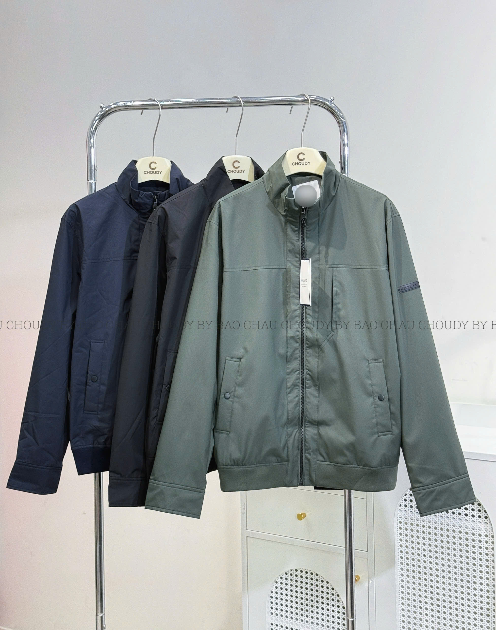 A736 ÁO KHOÁC NAM 3 MÀU