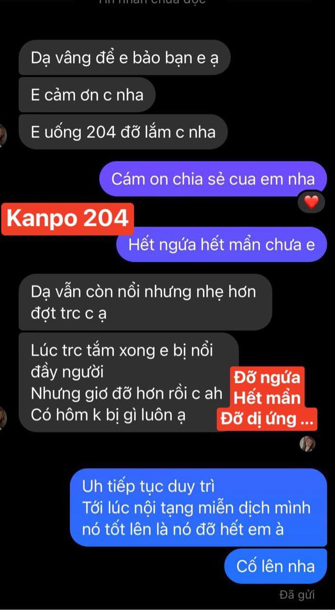 Đỡ ngứa, dị ứng giảm rõ rệt_0