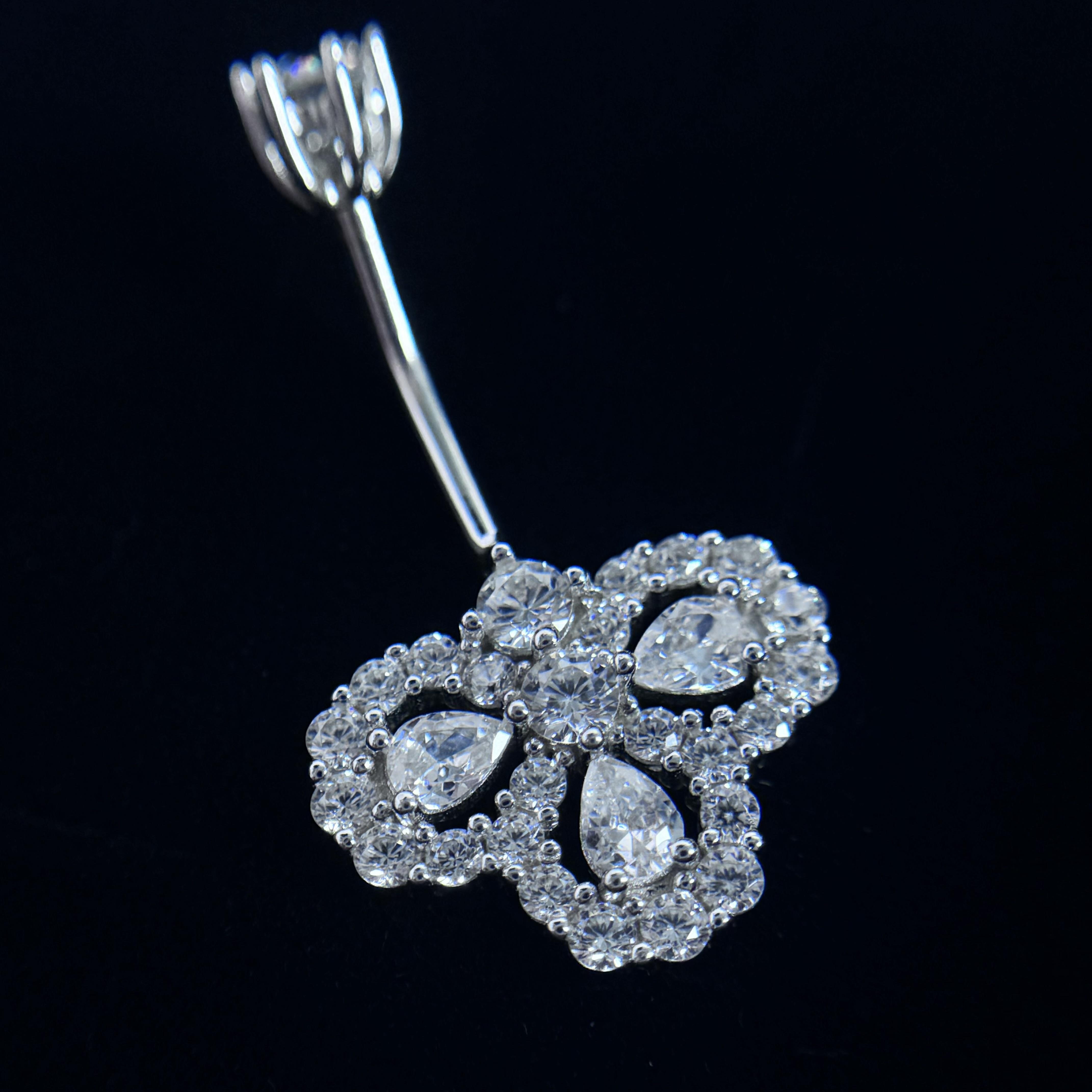 Rốn bạc xi điện hoa 3 cánh_thumbnail_1