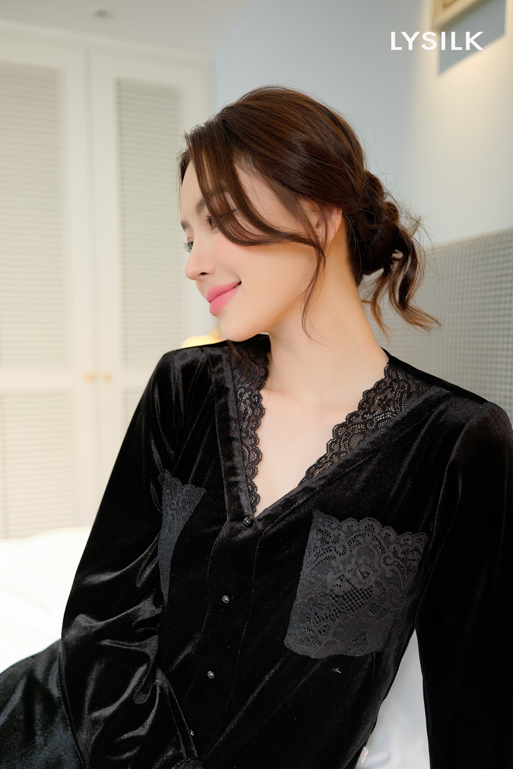 Bộ nhung áo dài, quần dài BN448_thumbnail_6