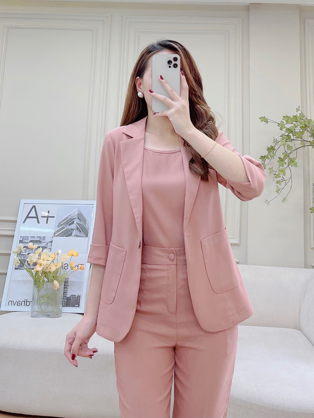 Set Vest 3 Món Công Sở Chất Cực Đẹp_thumbnail_3