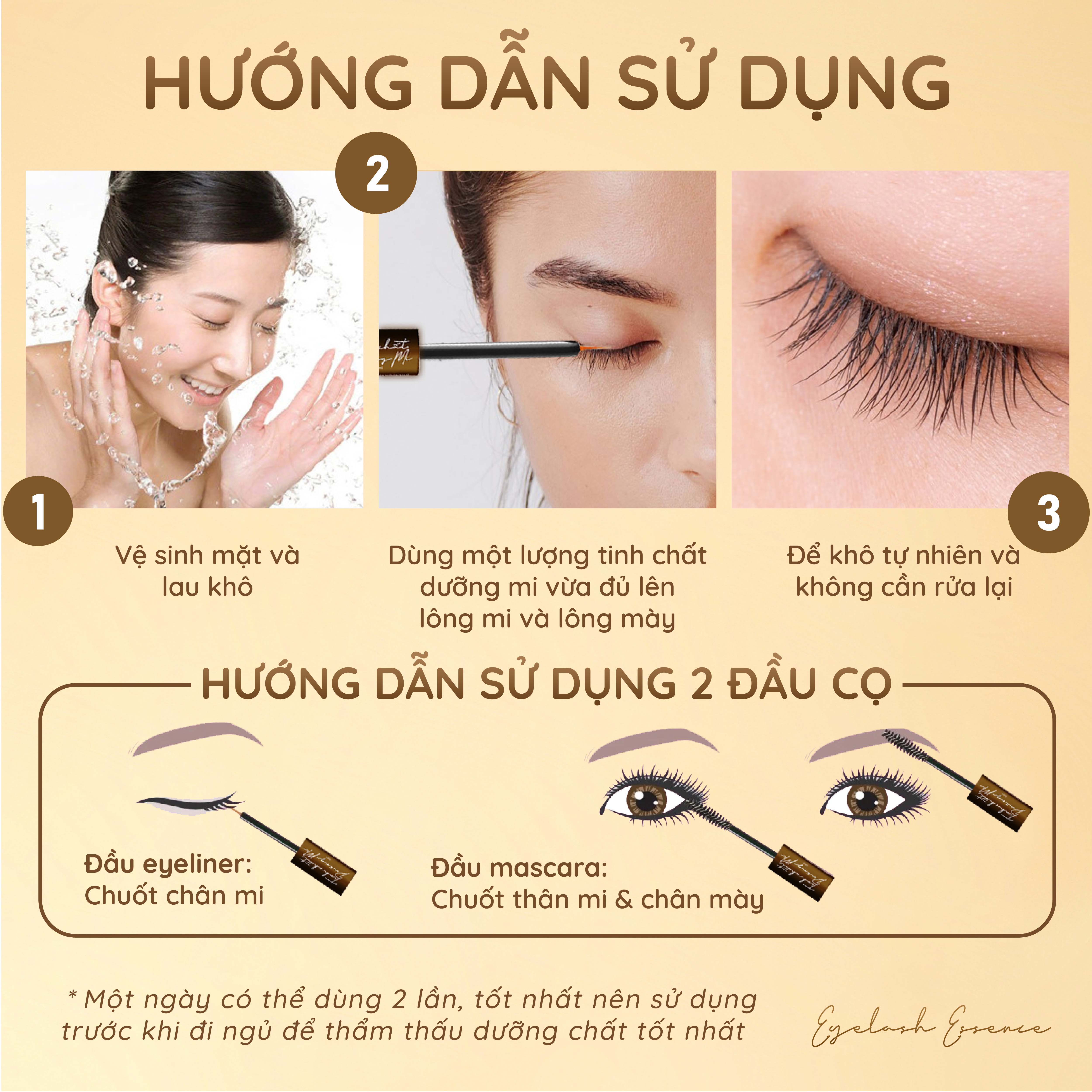 Tinh chất dưỡng mi dài cong chỉ sau 2 TUẦN 5ml/10ml MACALAND từ Đậu Xanh, Dầu Mắc Ca, Cỏ Ba Lá Đỏ_thumbnail_6