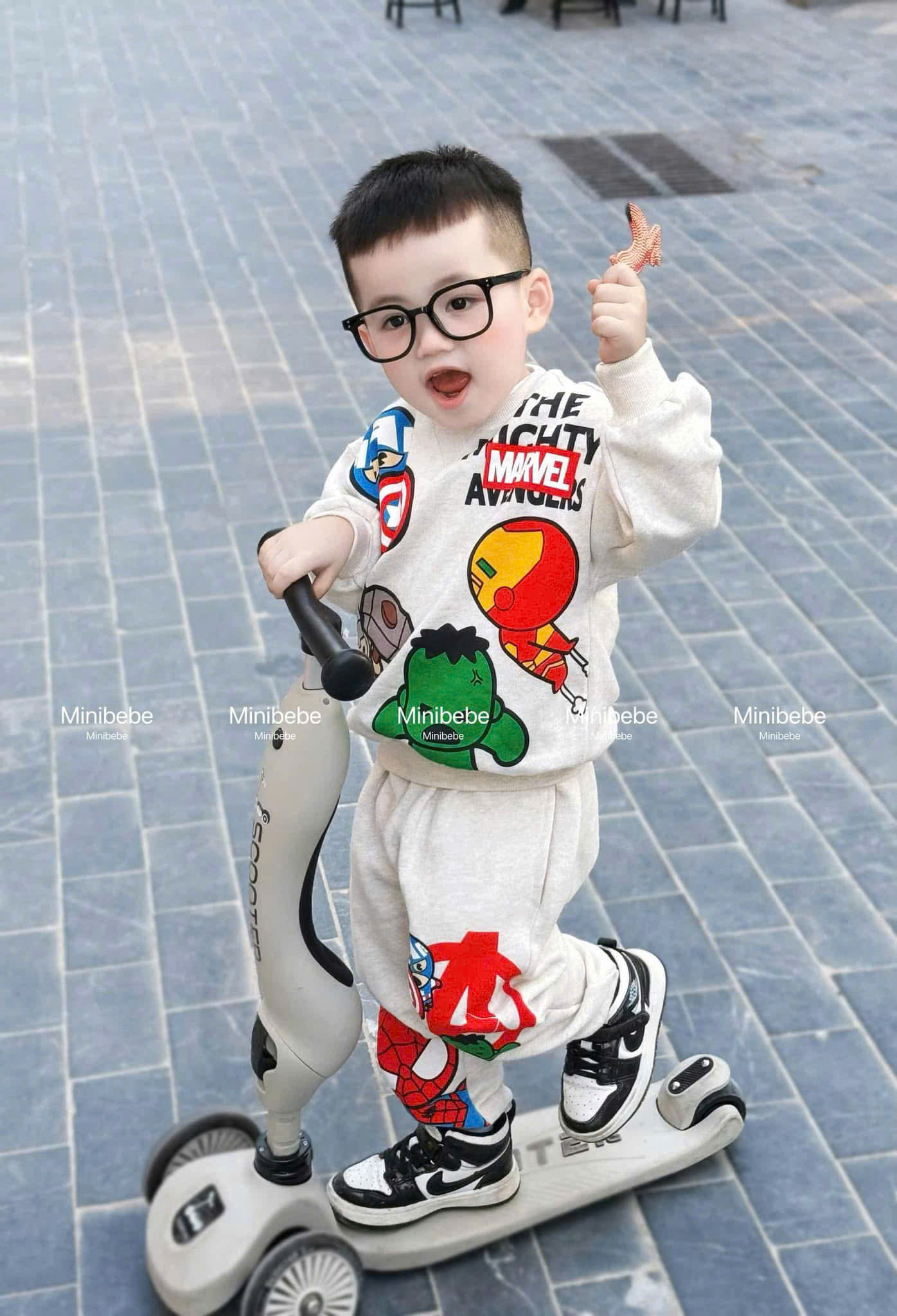 T45 BỘ DÀI TAY SIÊU NHÂN XANH ĐỎ- A210.404