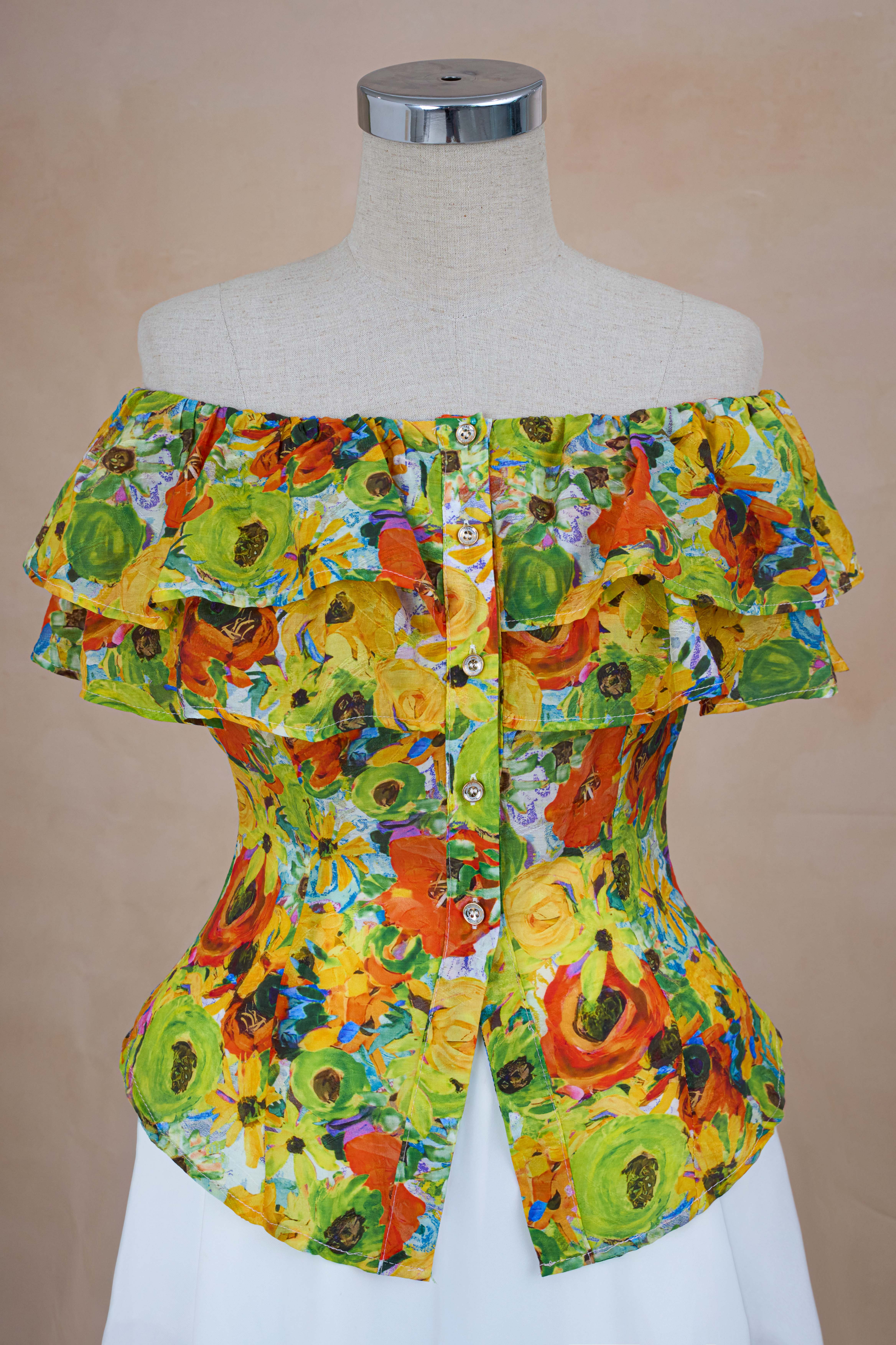 Áo PL Tơ Hoa Trễ Vai_thumbnail_5