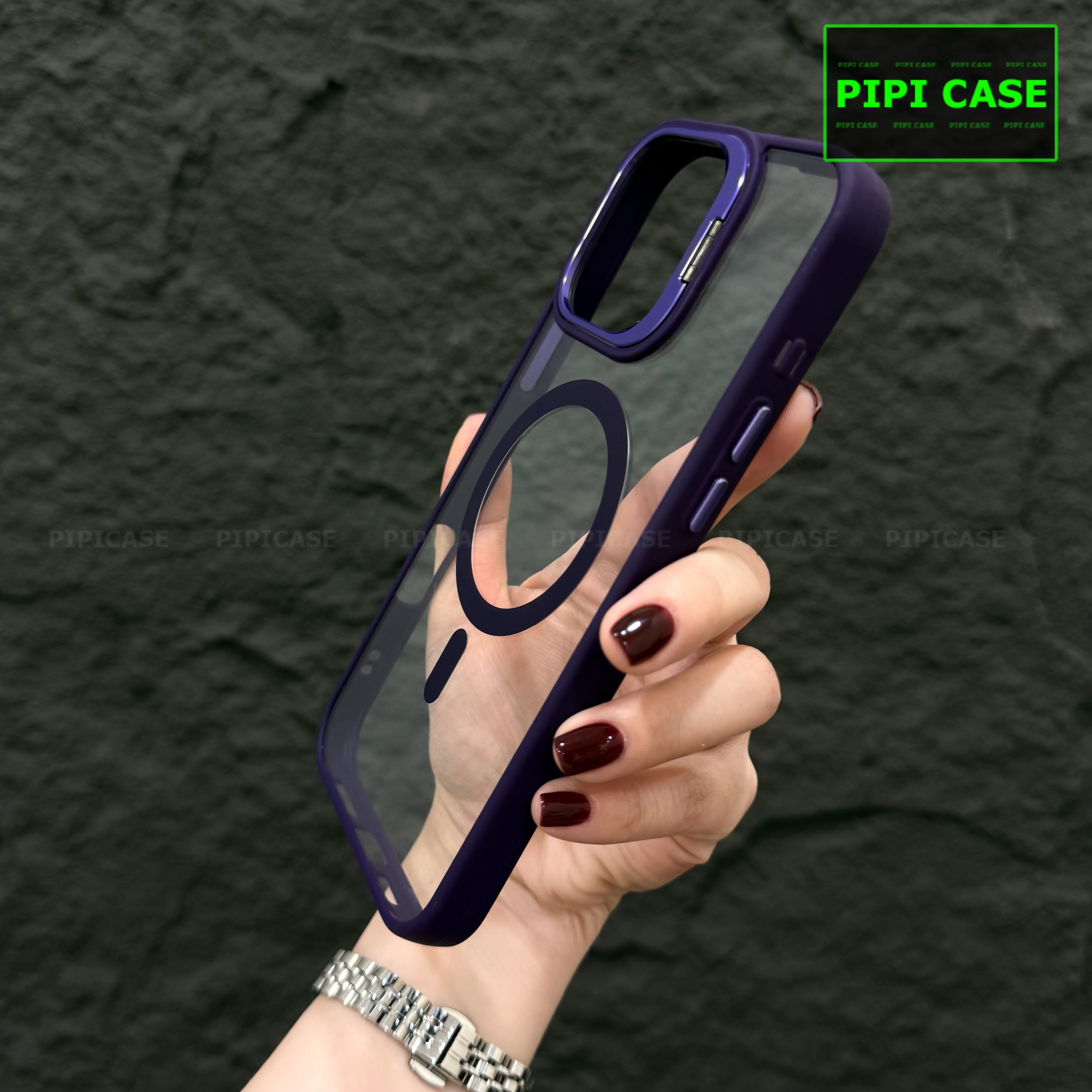Ốp Lưng iPhone 14 Pro Max - Dansi - Tím_thumbnail_2