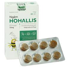 Kẹo Ngậm HOHALLIS H/4 vỉ
