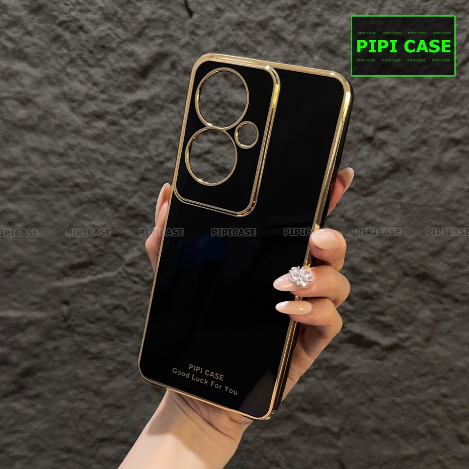 Ốp Lưng Oppo Reno 11F - Royal - Đen