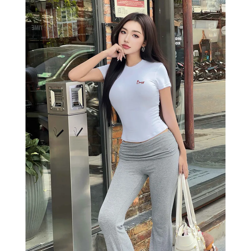 Áo baby tee Miucho vải visco cao cấp thoáng mát chuẩn form tôn dáng in typography 2711_thumbnail_6