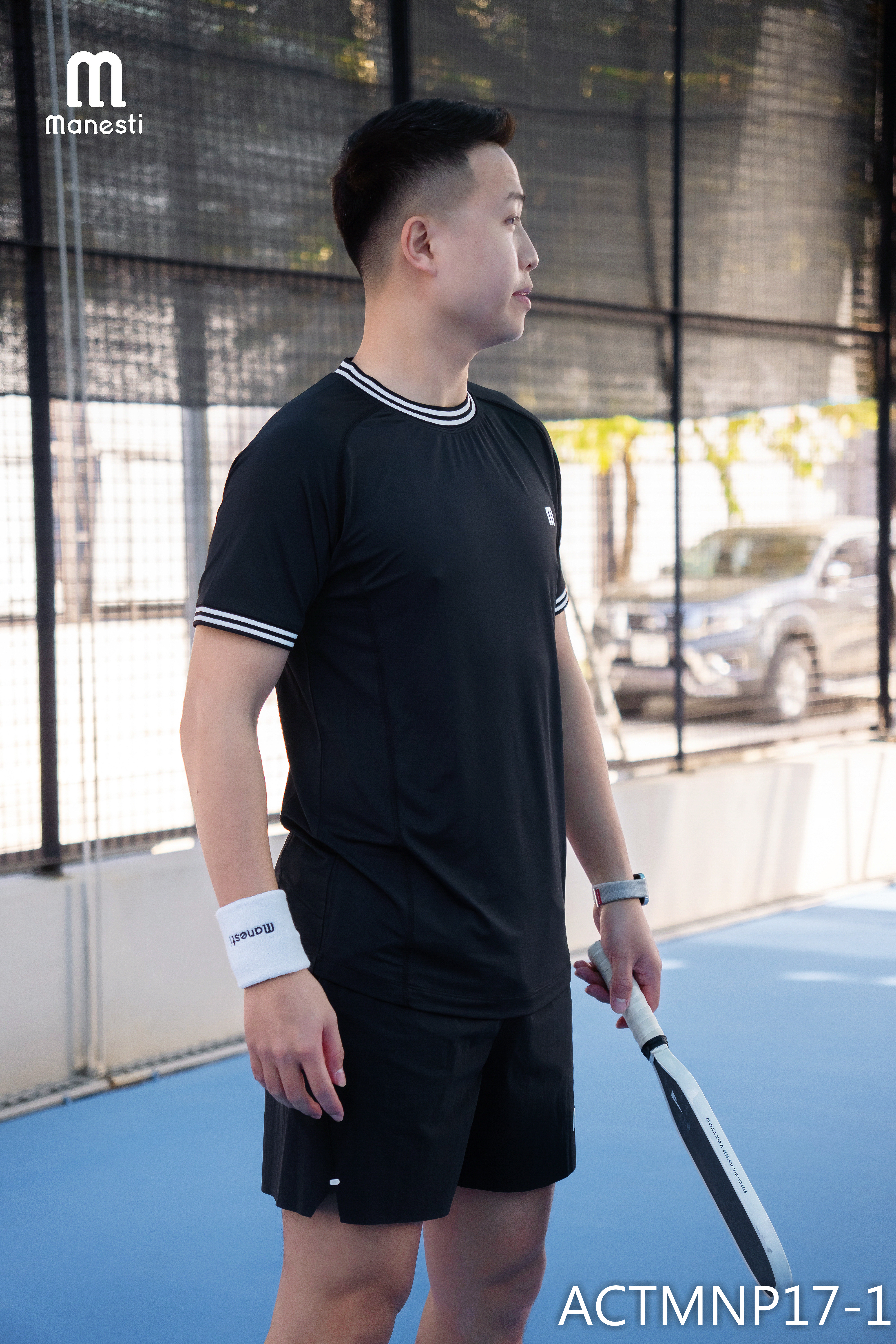 Áo thun thể thao nam chơi Pickleball/Tennis AirMesh Manesti_thumbnail_53