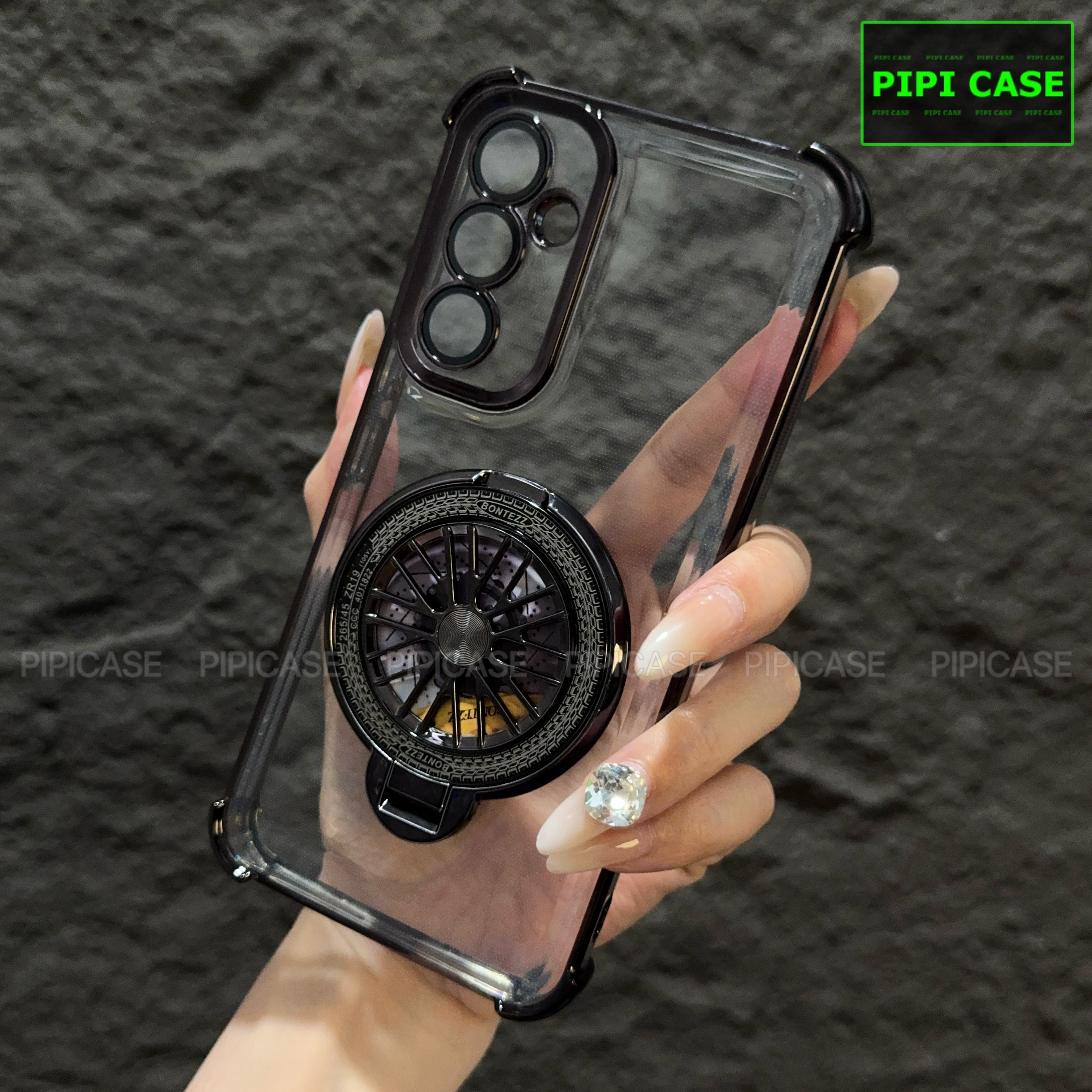 Ốp Lưng Samsung A34 - AB - Đen