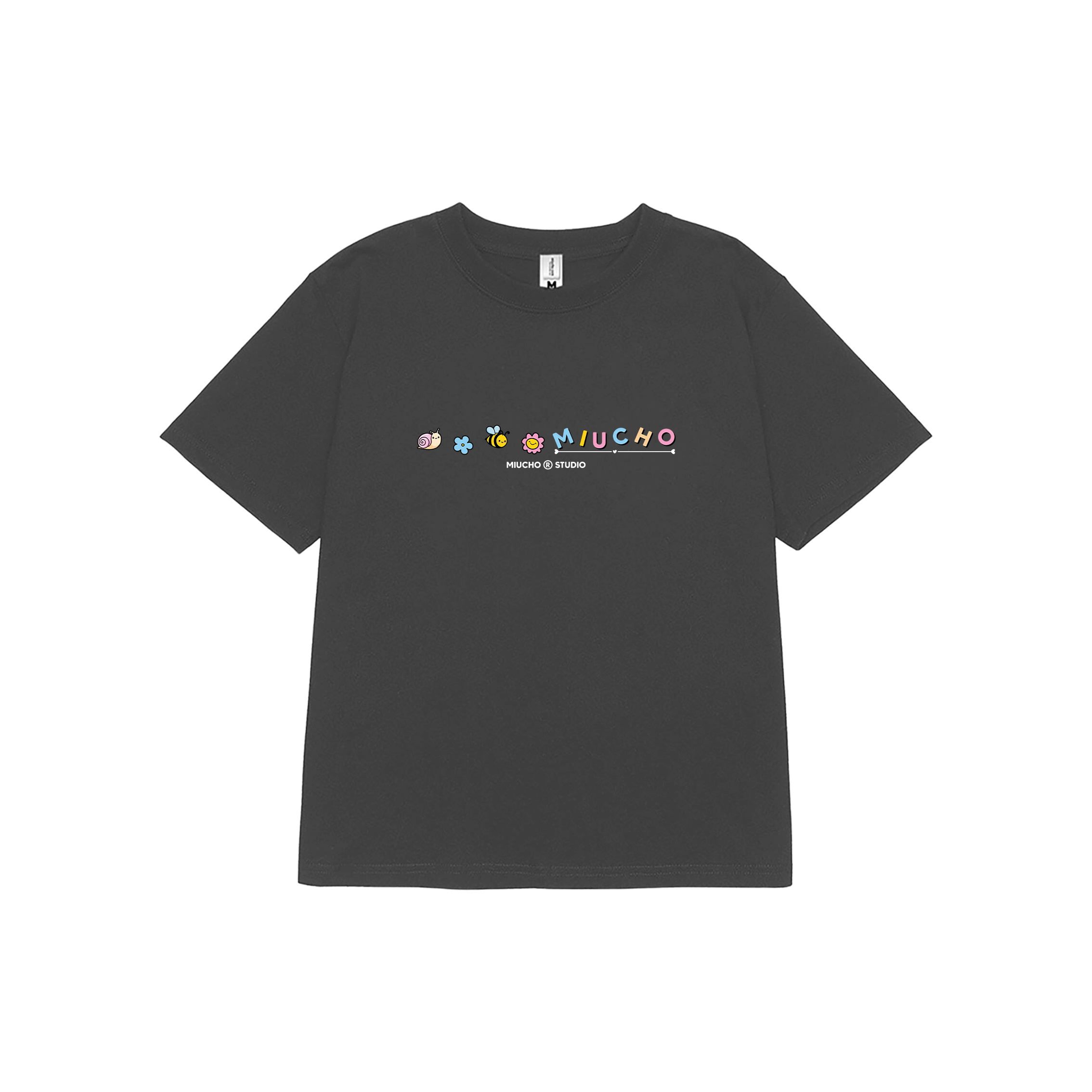 Áo baby tee ôm local brand ABD1564 Miucho vải cotton co giãn thoáng mát cổ tròn in mix_thumbnail_14